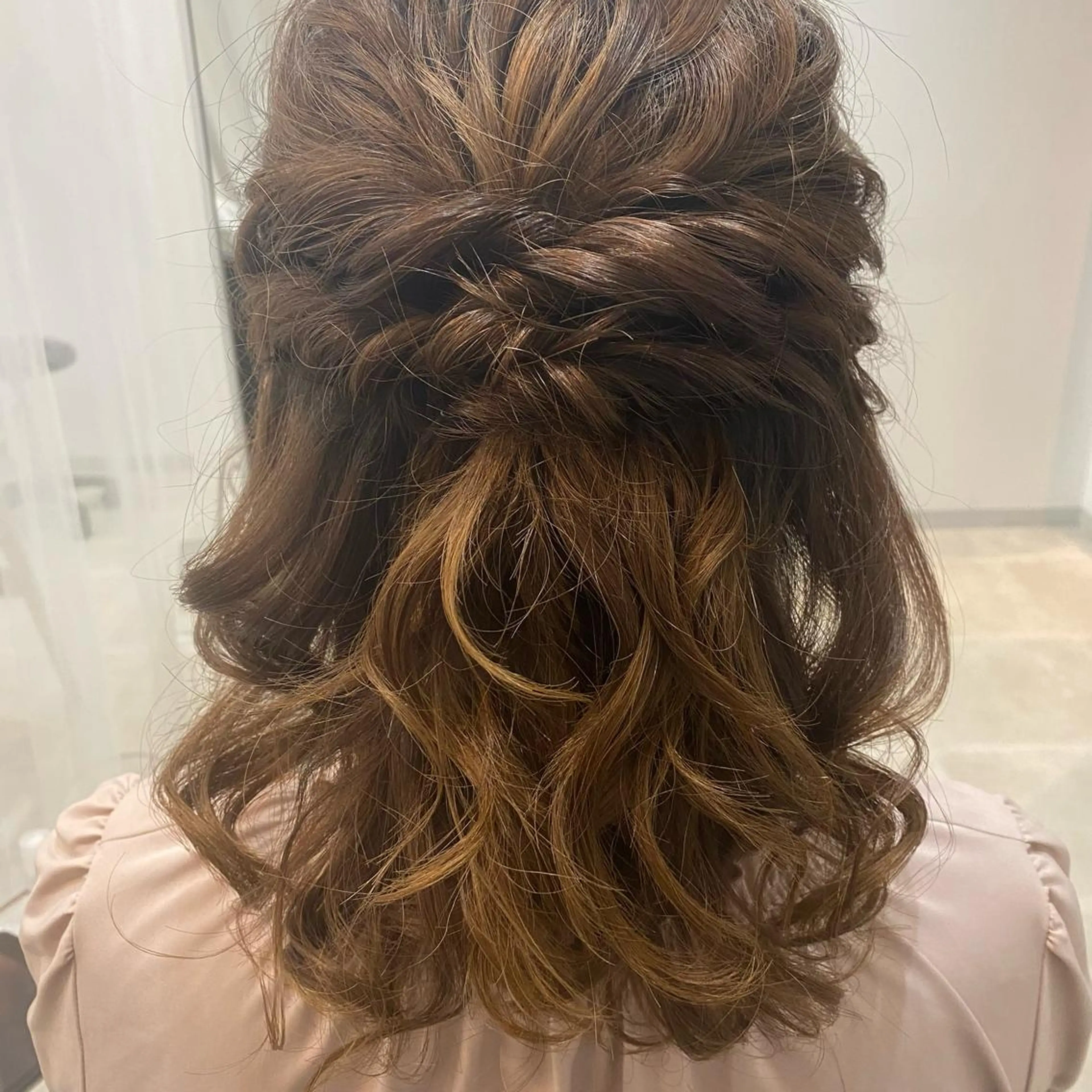 ヘアアレンジ ヘアセット 谷川 李奈のヘアスタイル