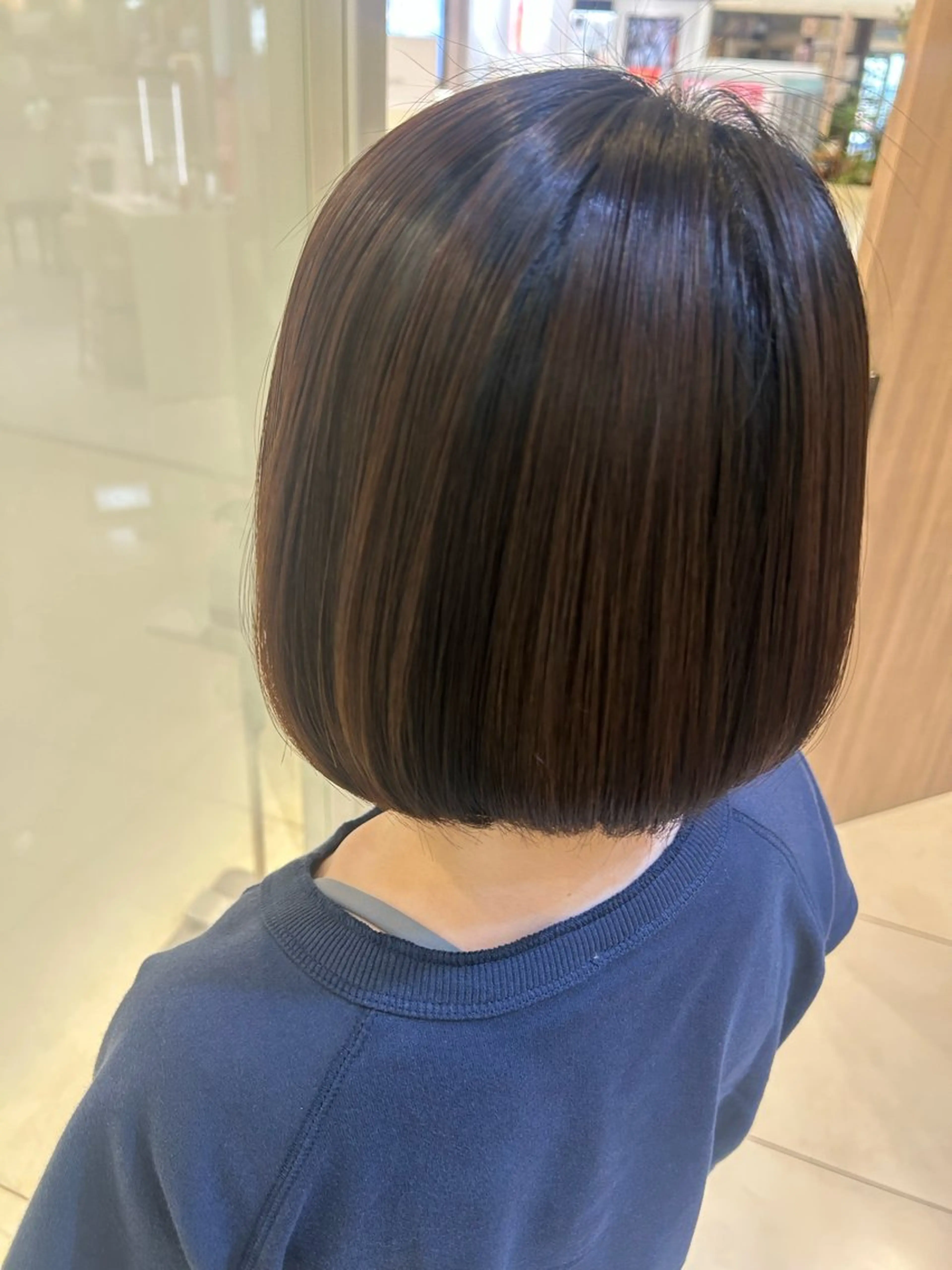 ショート カット トリートメント 髪質改善/縮毛矯正 ササキナツミのヘアスタイル