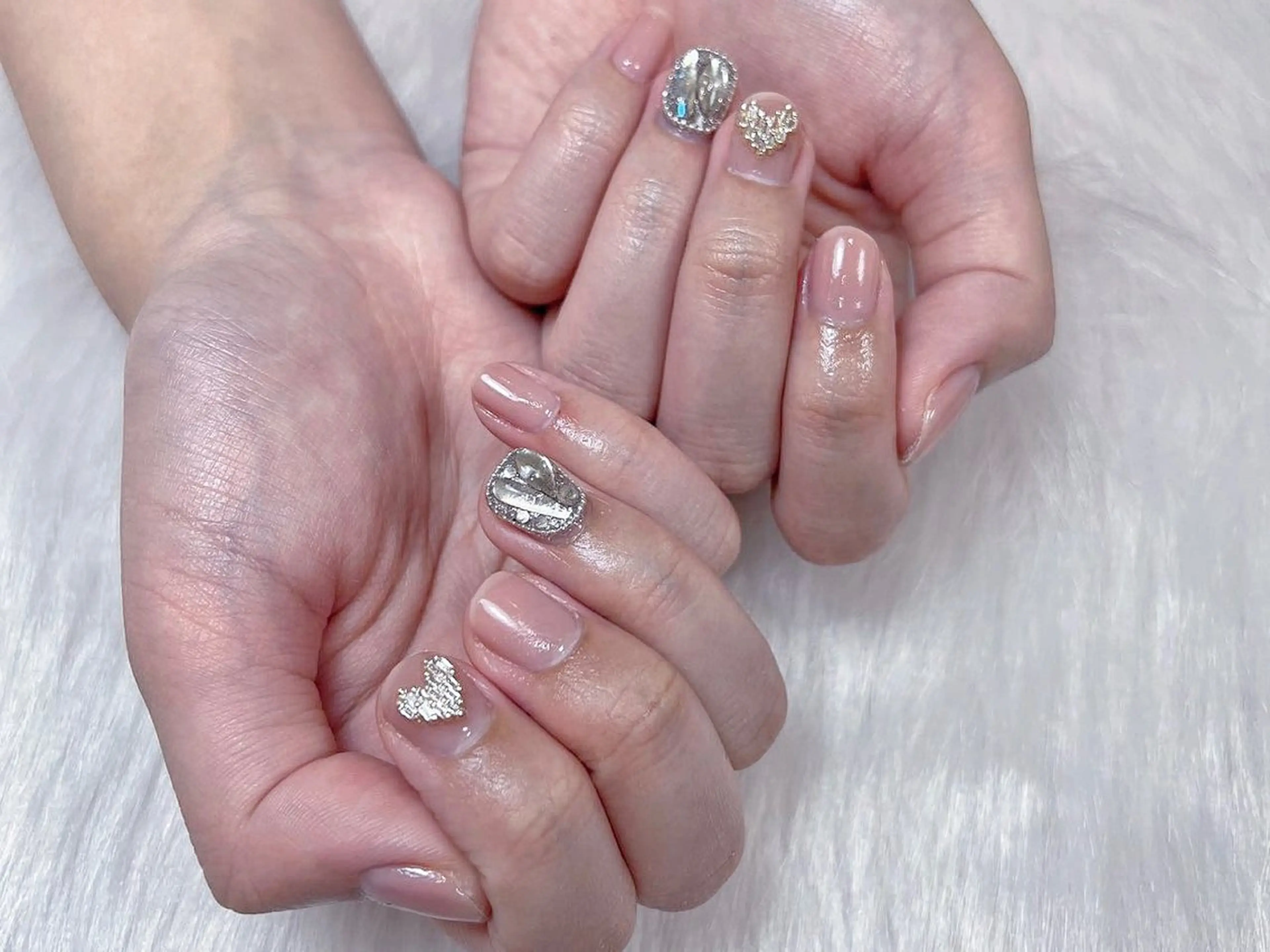 ネイル 持ち込み ハンドネイル ハンドケア DEMAIN- 🕊️研修のネイルデザイン