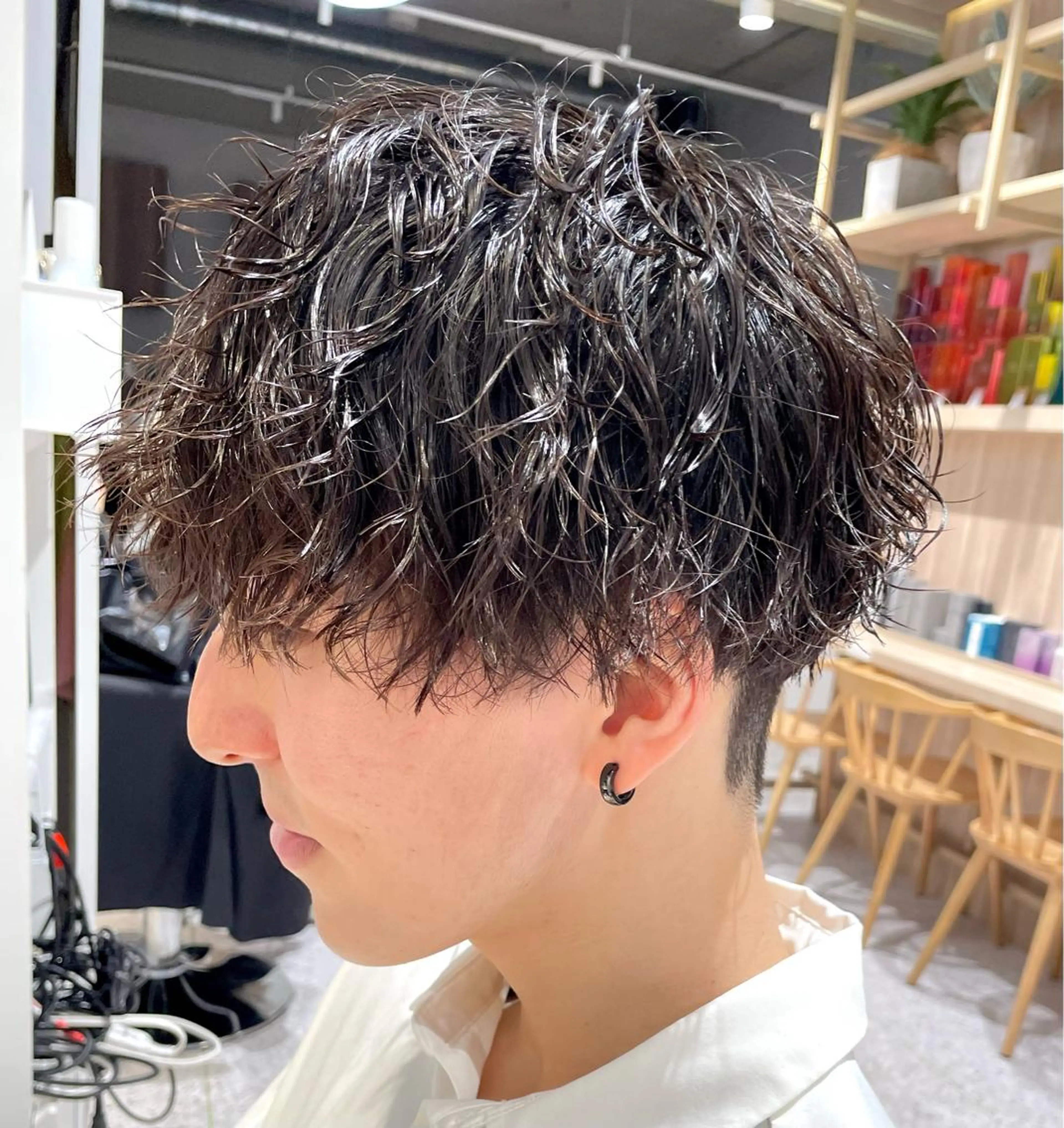 メンズ カット パーマ メンズ指名no'1 佐藤　亘のヘアスタイル