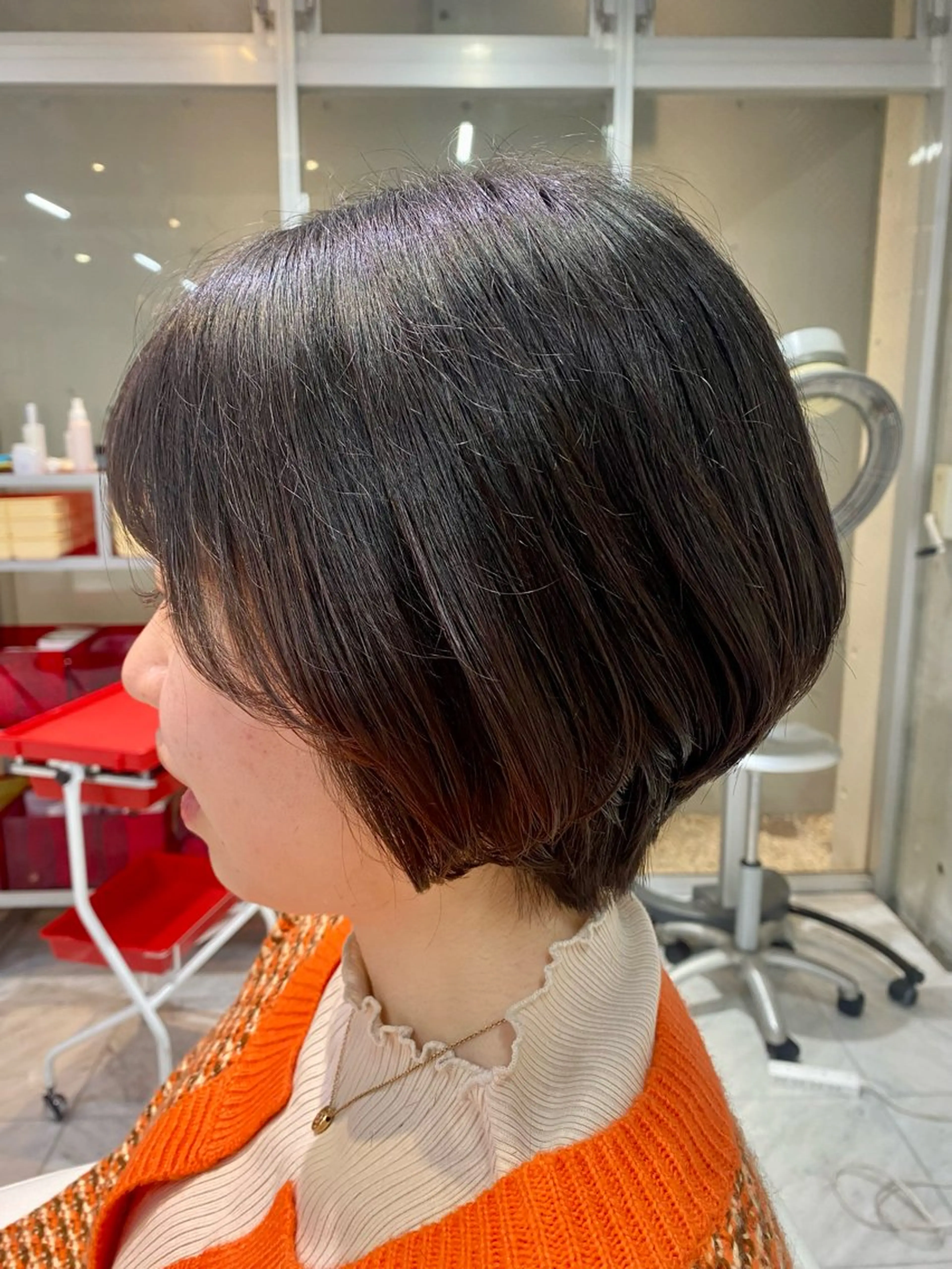 ショート RENJISHI  KICHIJOJI所属・🌈🧡ヤマダ ヒロナ🌈🧡のヘアスタイル