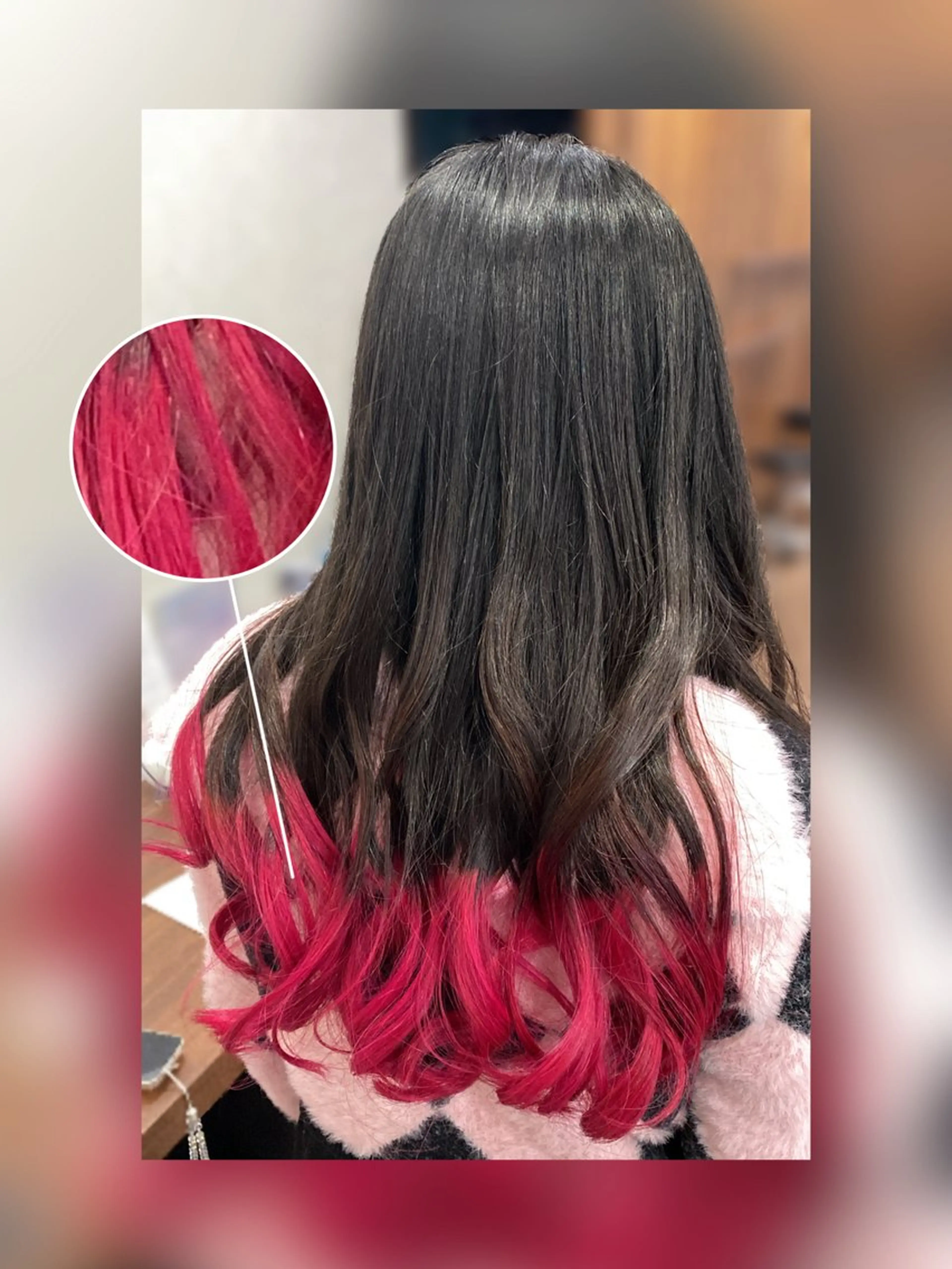 ロング ヘアカラー トリートメント DOTE hair make【ドォート】所属・限界オタク美容師 💜Natsuki☁のヘアスタイル