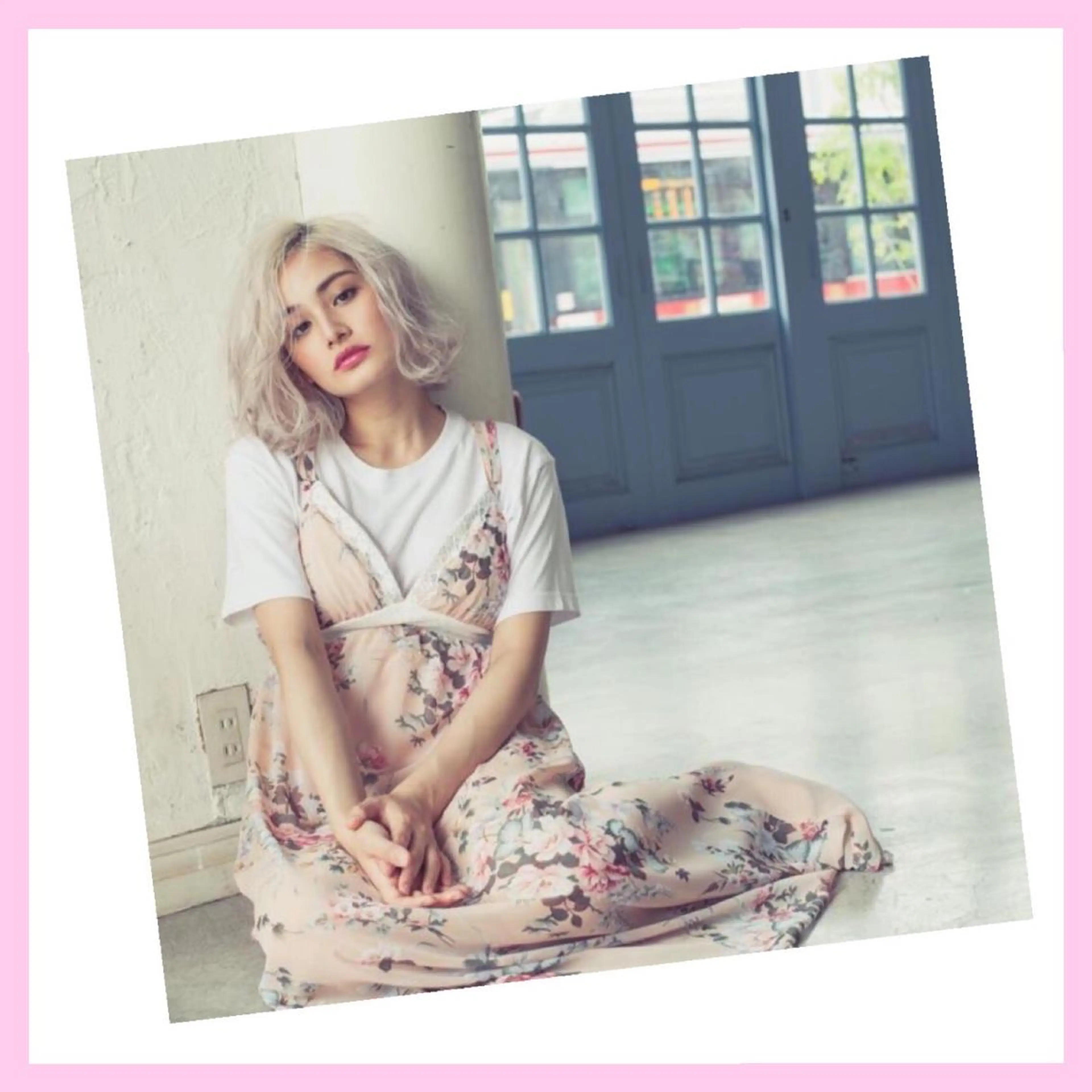 ミディアム ボブ (スタイリスト)牧 好美のヘアスタイル