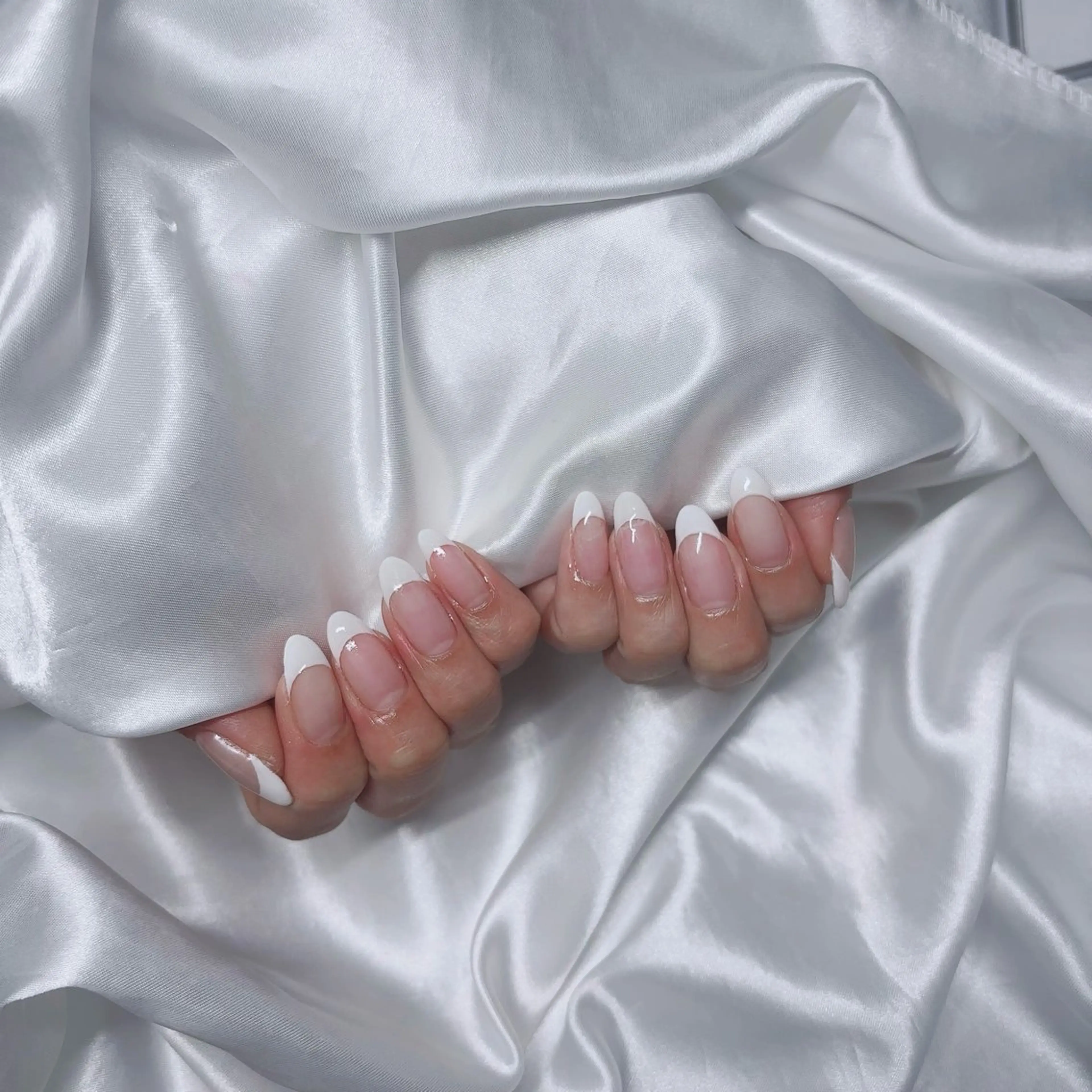 ネイル フレンチネイル ハンドネイル 京橋/ Lance nail Minaのネイルデザイン