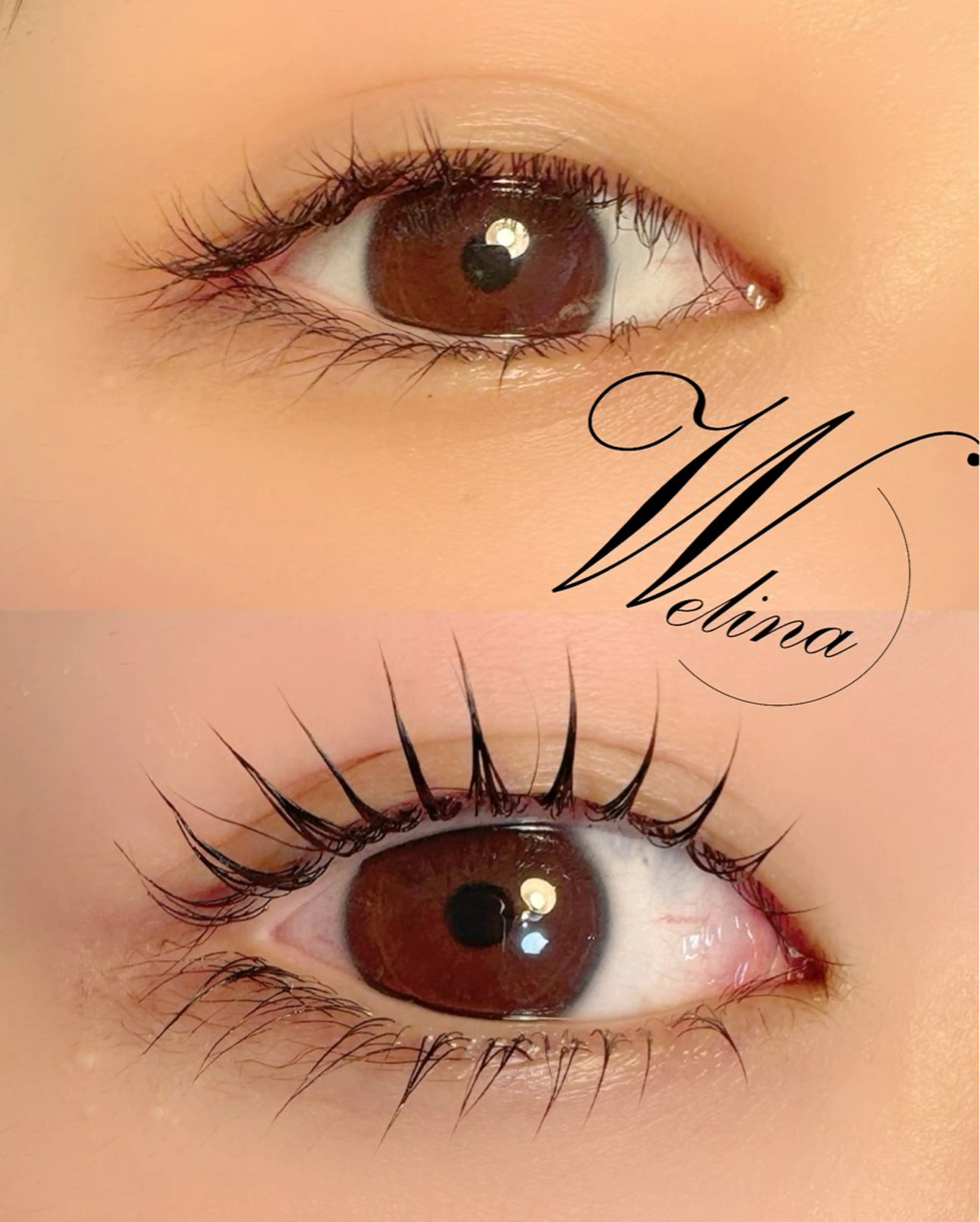 マツエク・マツパ Welina HIROのマツエク・マツパデザイン