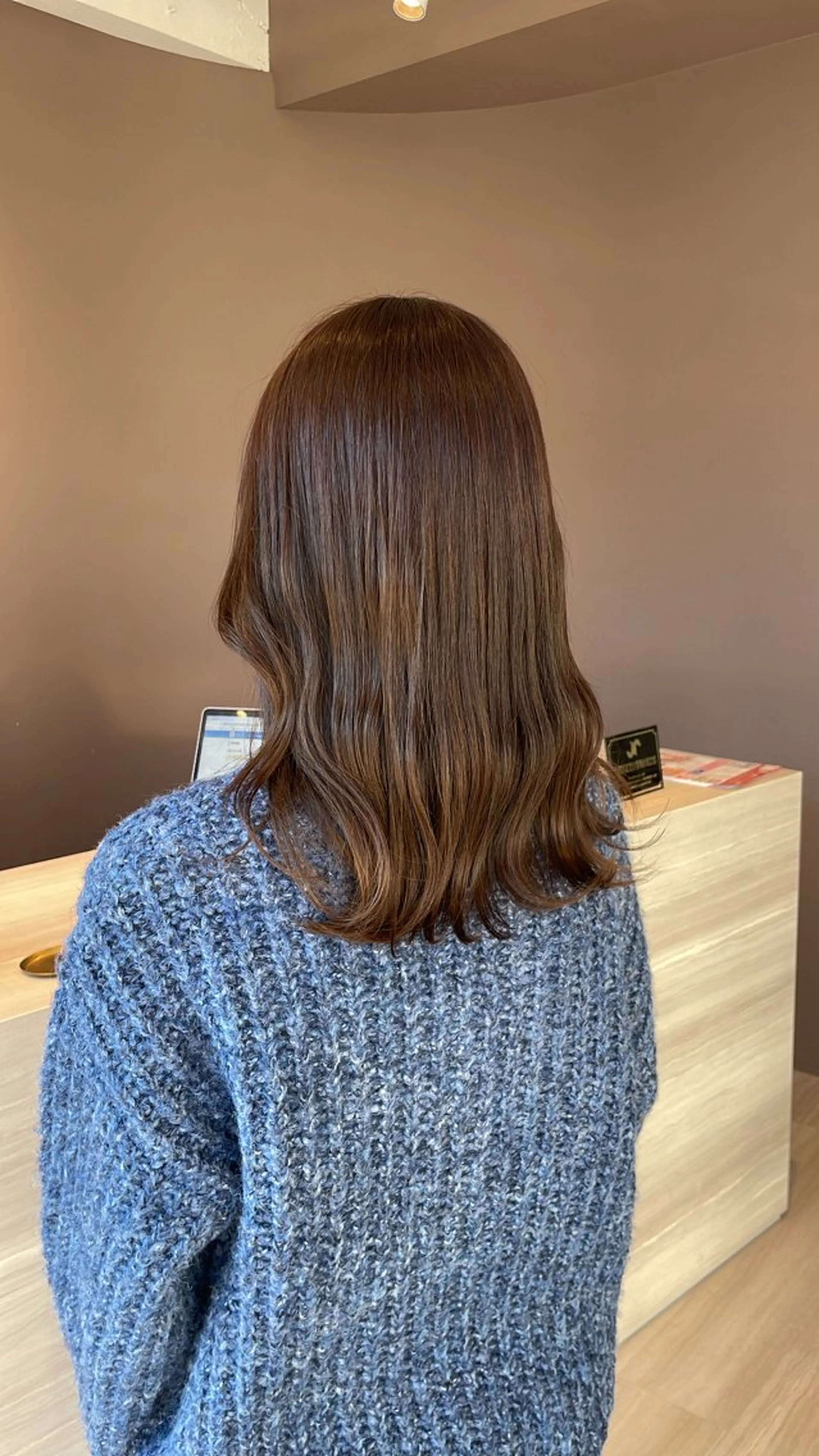 ミディアム カラー 岐阜/各務原 スタイリスト🎀のヘアスタイル