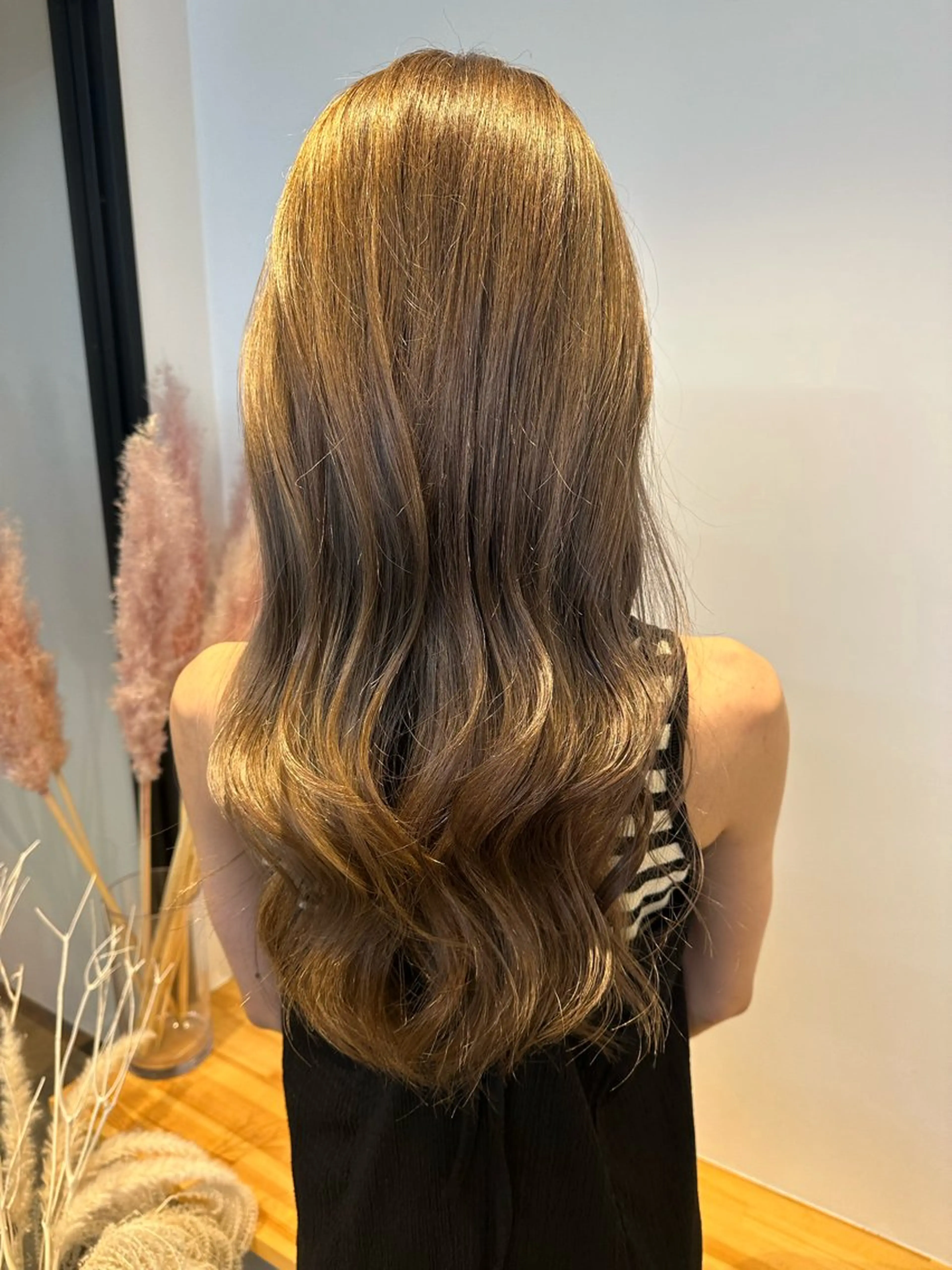 ロング カラー yuika .のヘアスタイル