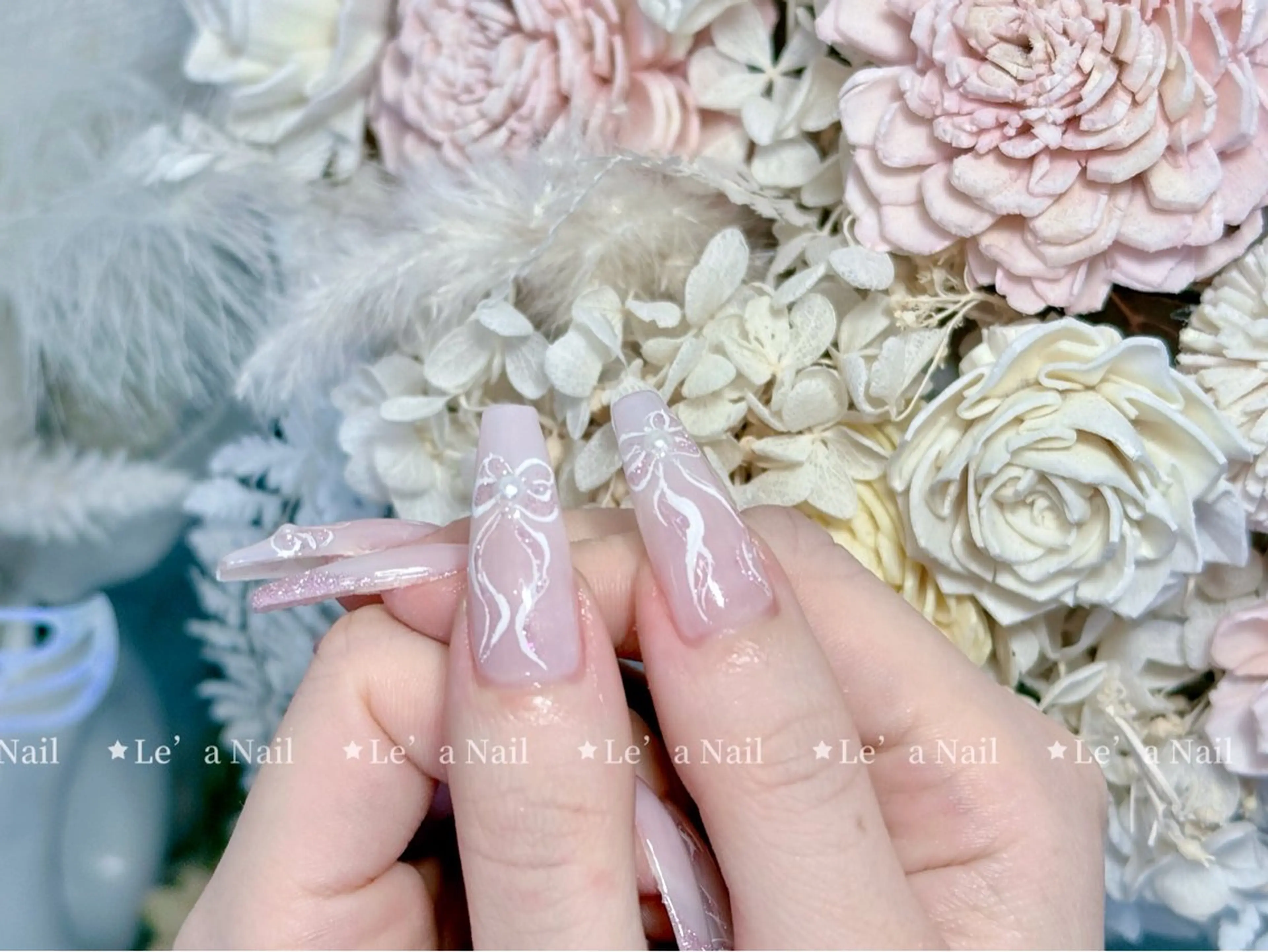 ネイル スカルプ専門 Lea  nailのネイルデザイン