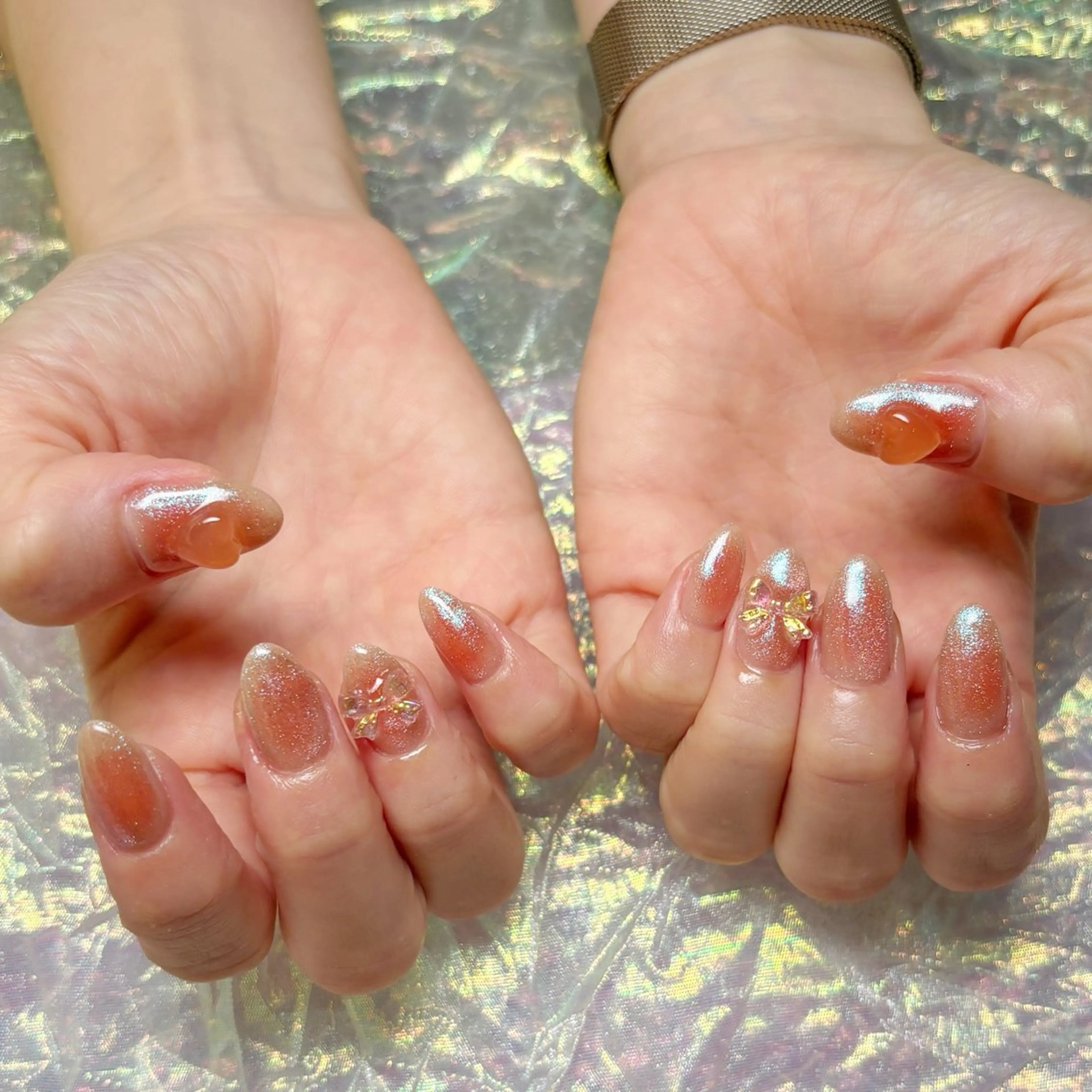 ショート ハンドネイル watanabe miyuuのネイルデザイン