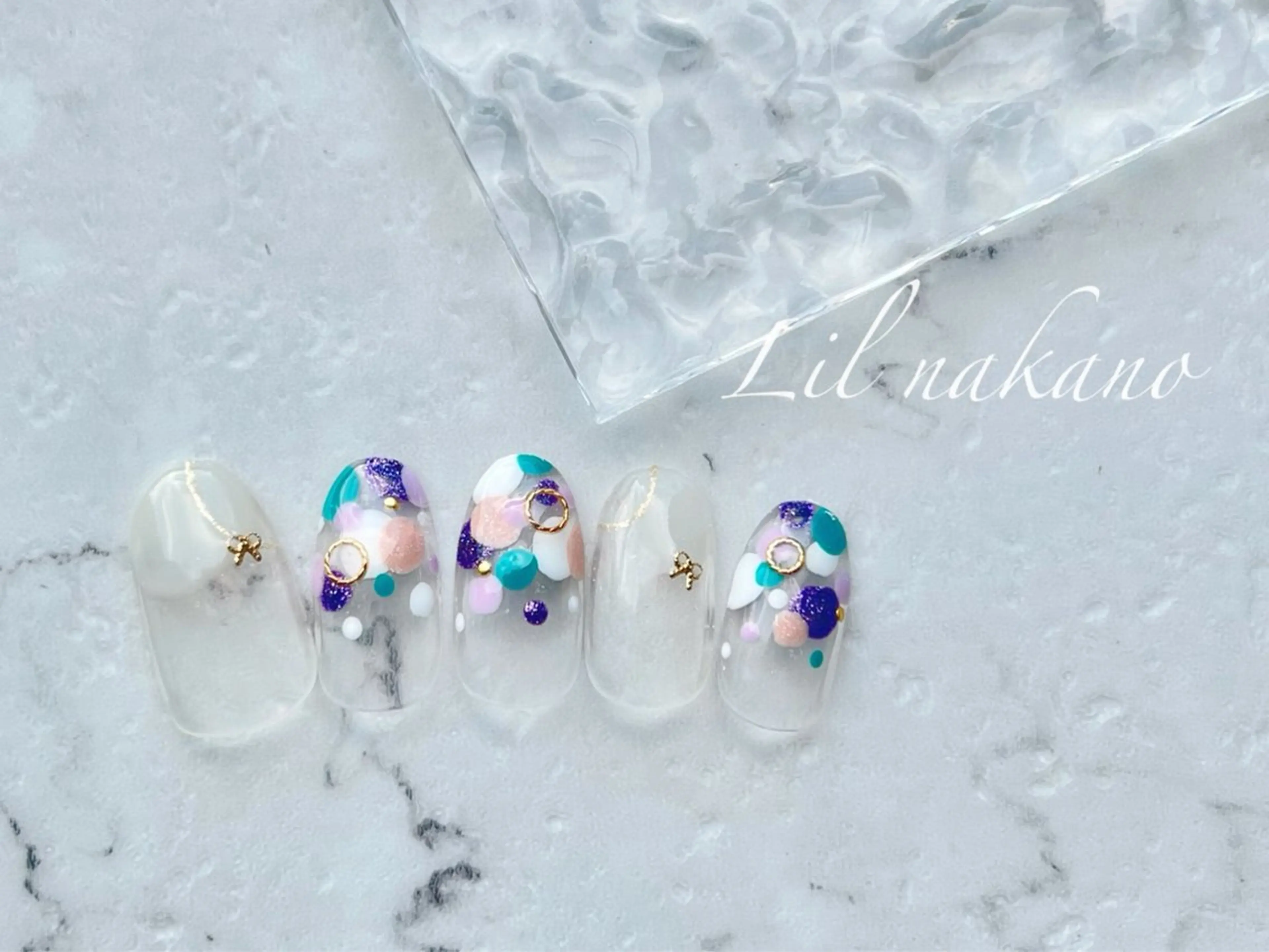 ネイル ハンドネイル Lil nakano ネイルサロンのネイルデザイン