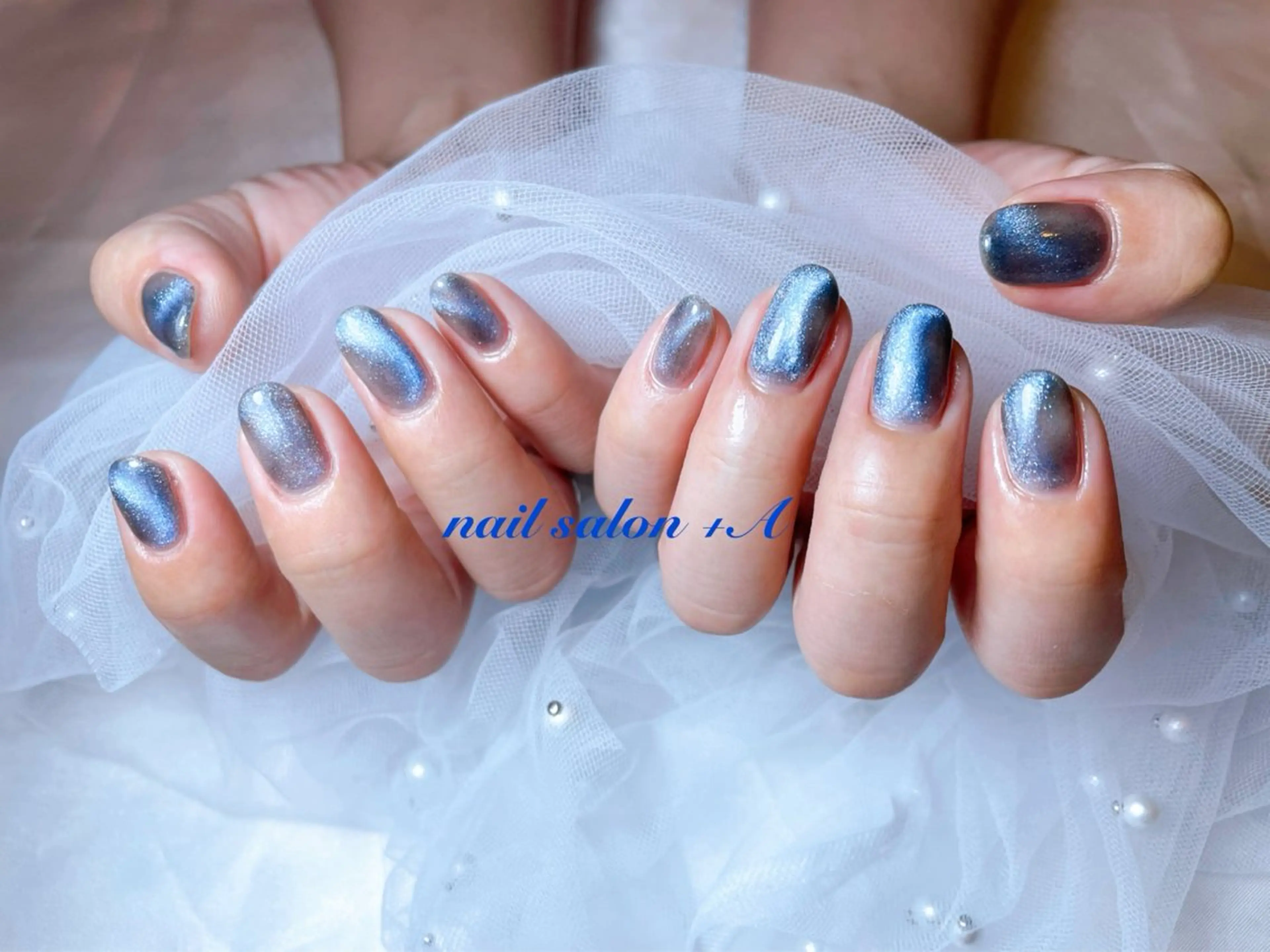 ミディアム ハンドネイル nail salon +A所属・Nail Salon +Aのネイルデザイン