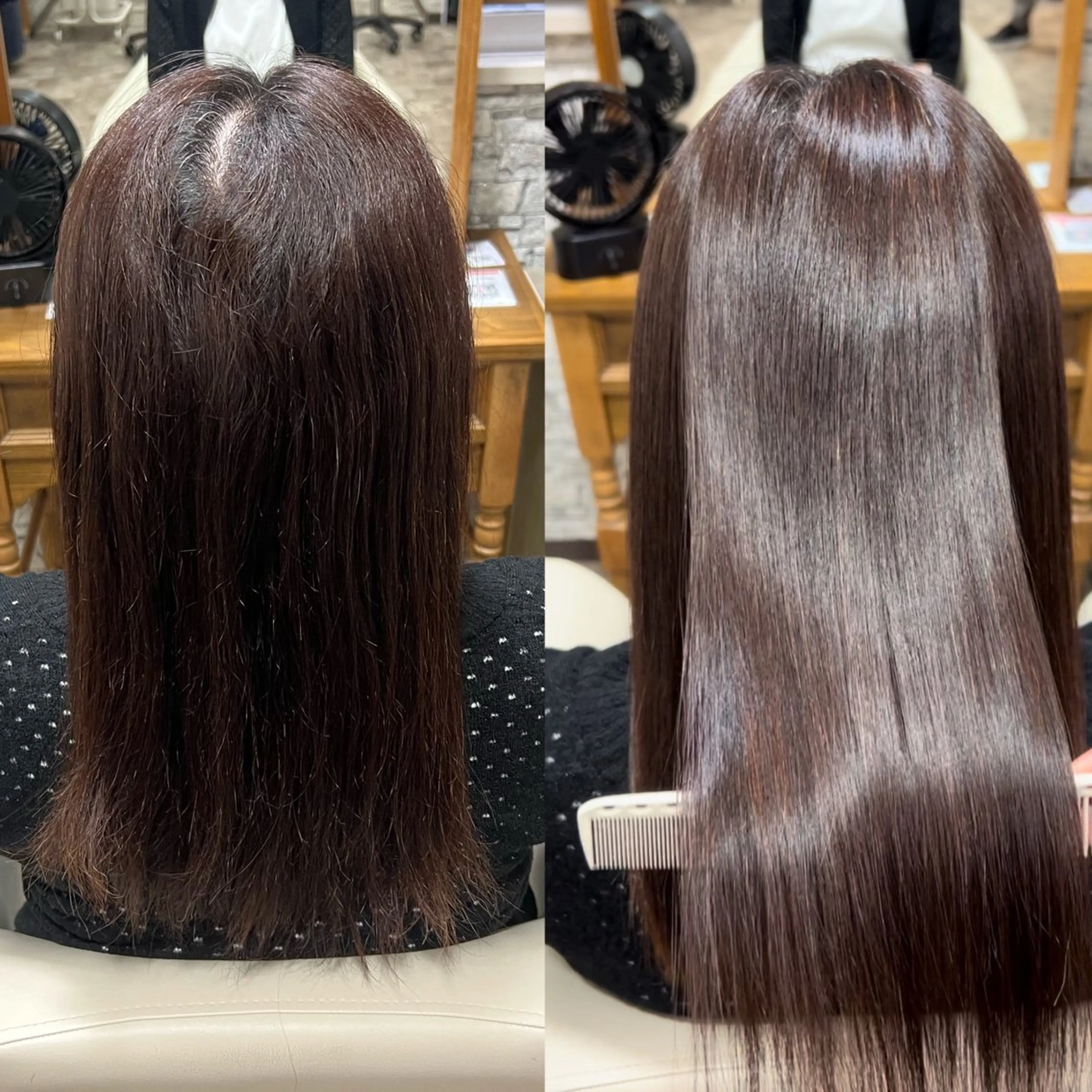 セミロング 堀井 彩加のヘアスタイル