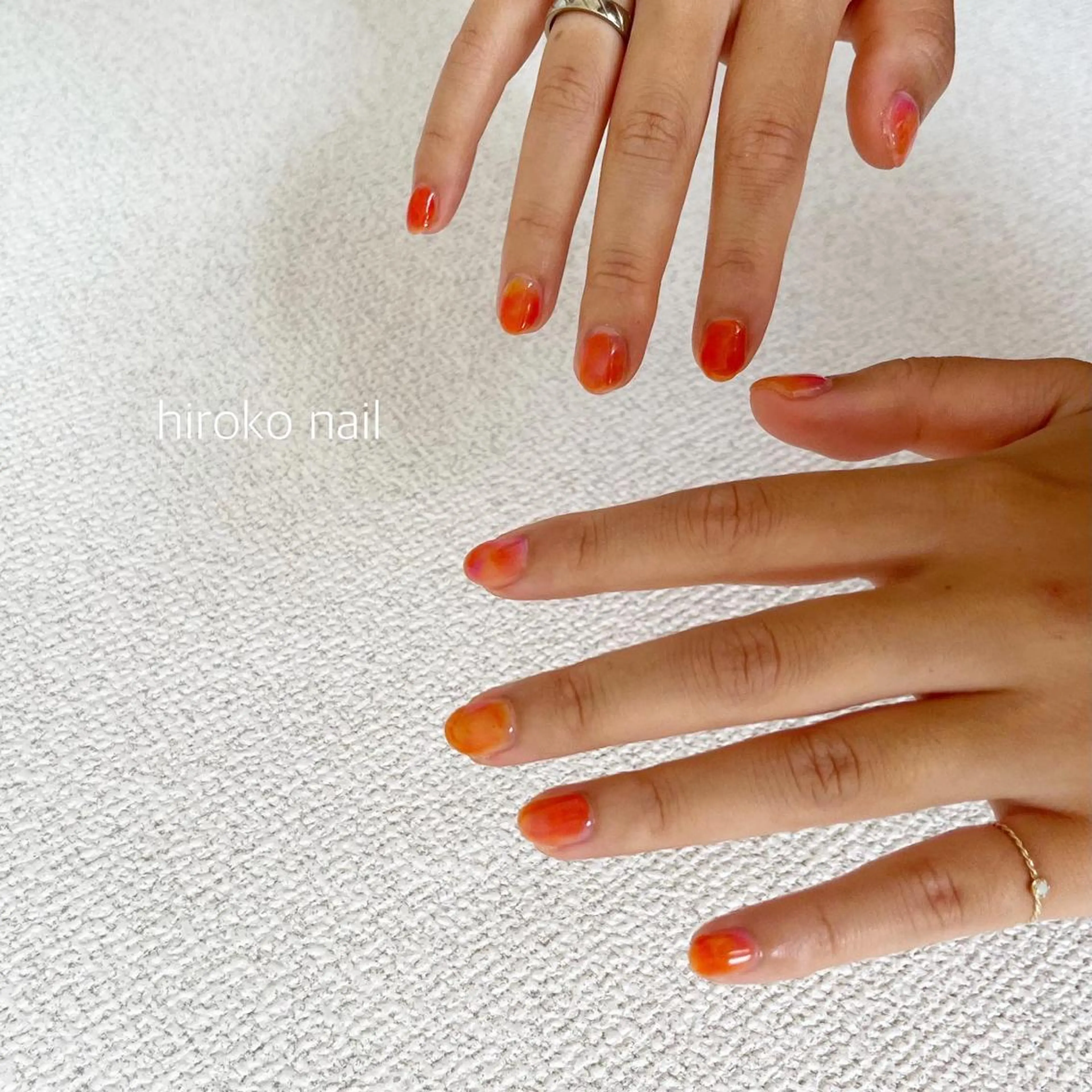 ミディアム ネイル hiroko nailのネイルデザイン
