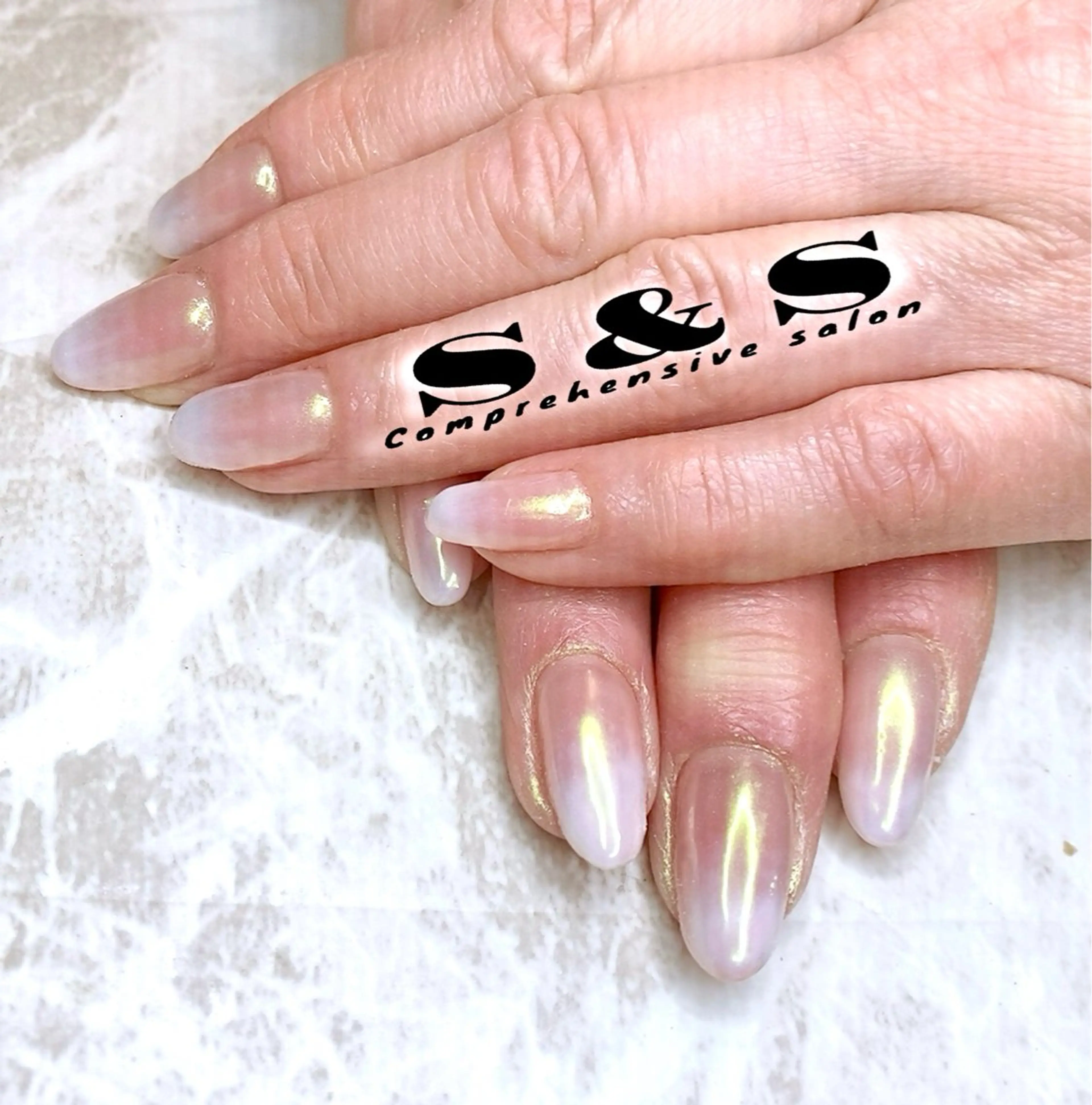 ネイル 長さ出し メンズネイル 持ち込み スカルプネイル S&S 村田小百合のネイルデザイン