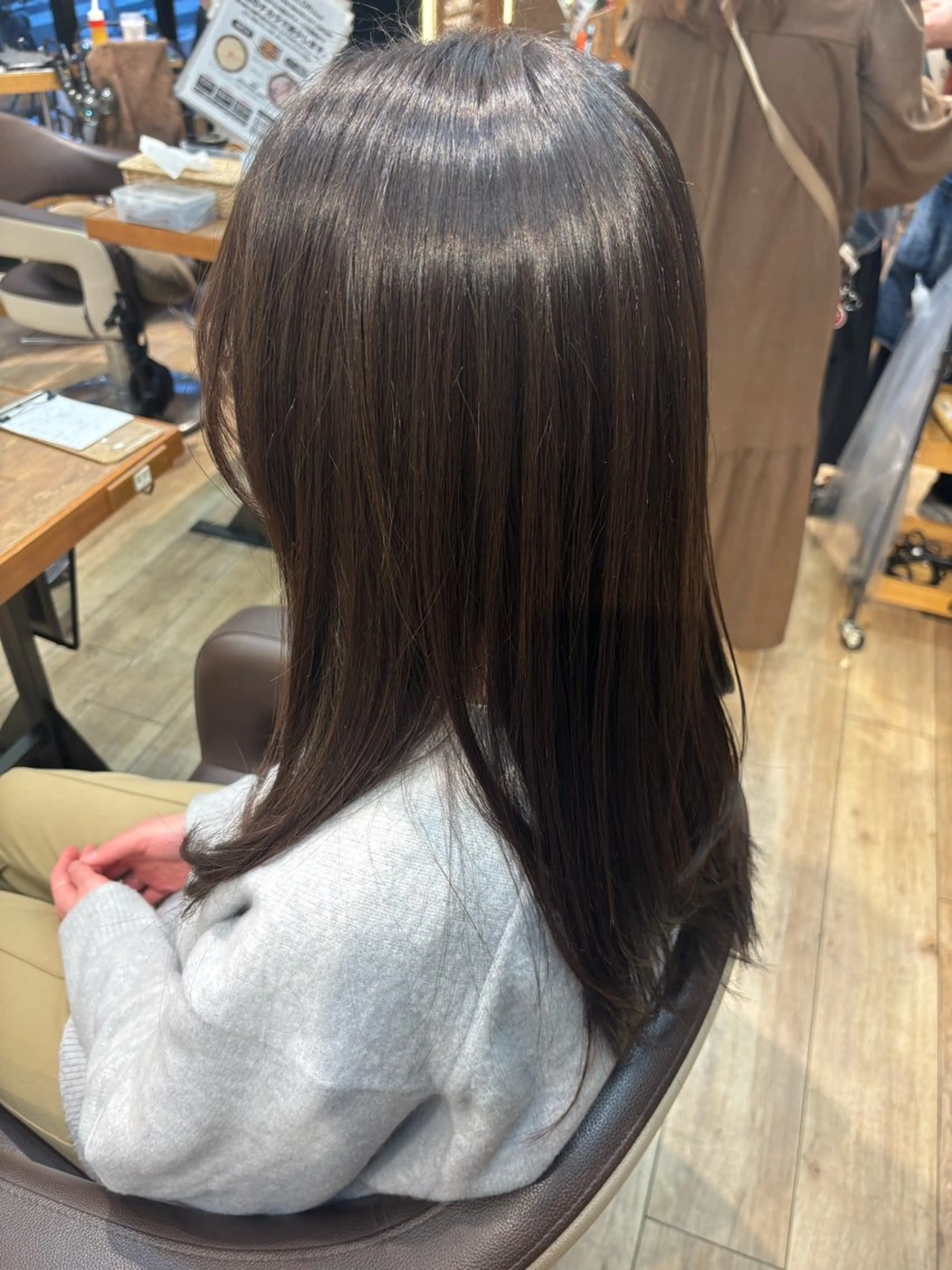 ロング カット トリートメント ゆうこ🍀髪質改善/ ストレート/艶カラーのヘアスタイル