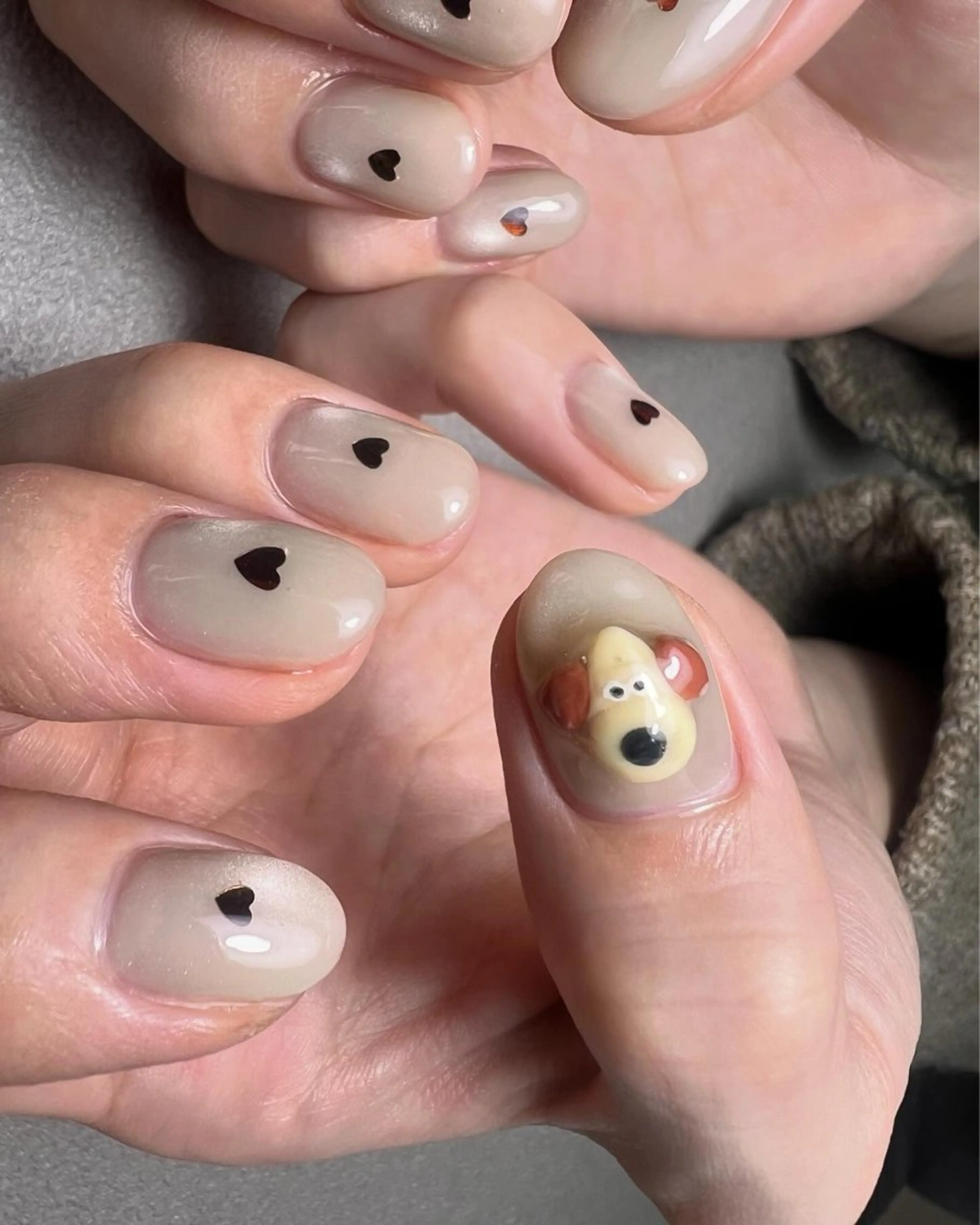 ネイル アートネイル ハンドネイル private salon Lem.所属・Lem. Sayaのネイルデザイン