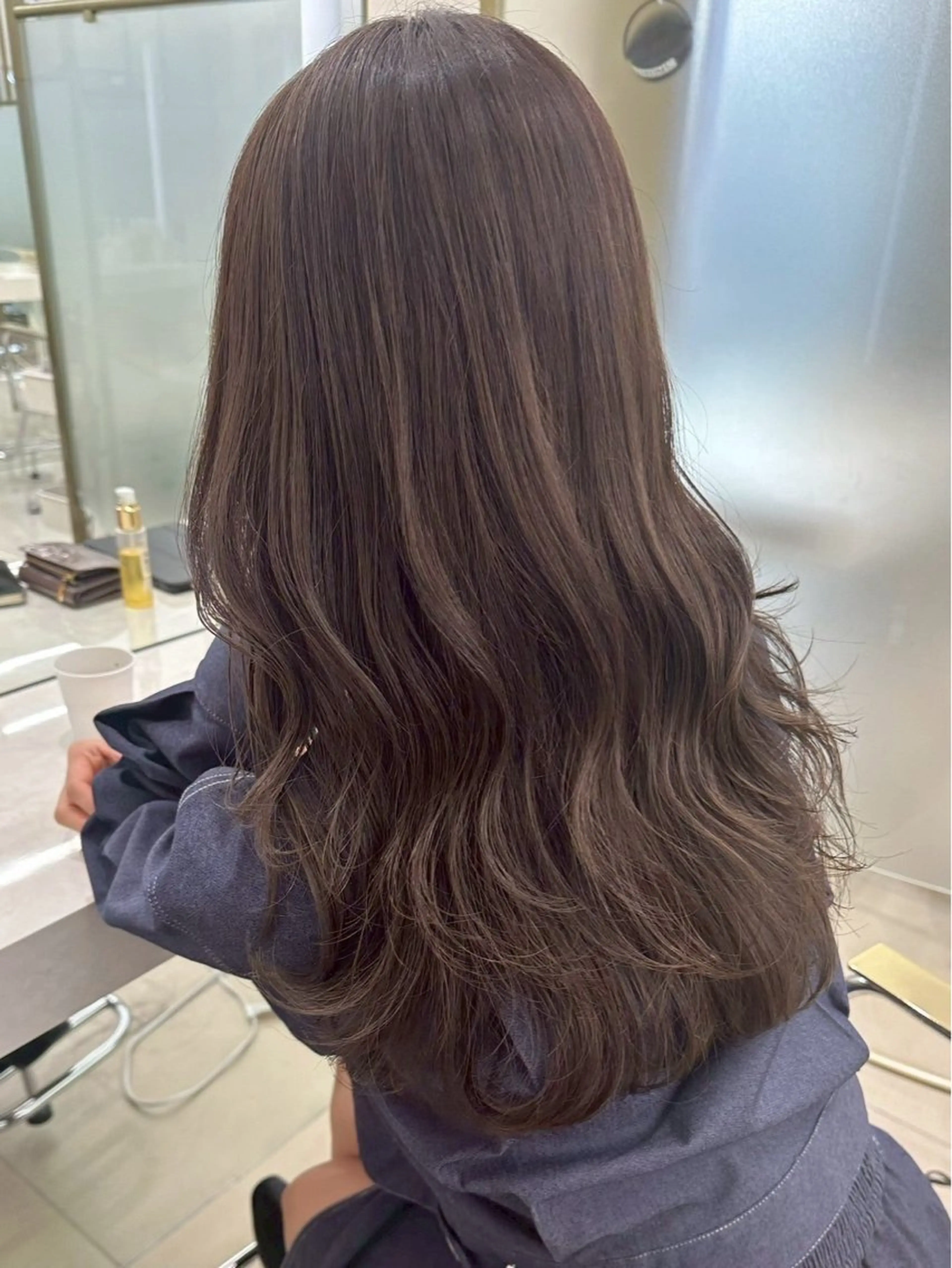 カラー アッシュ アッシュブラウン ブラウンカラー COA GINZA所属・이상우(イサンウ) COAginzaのヘアスタイル