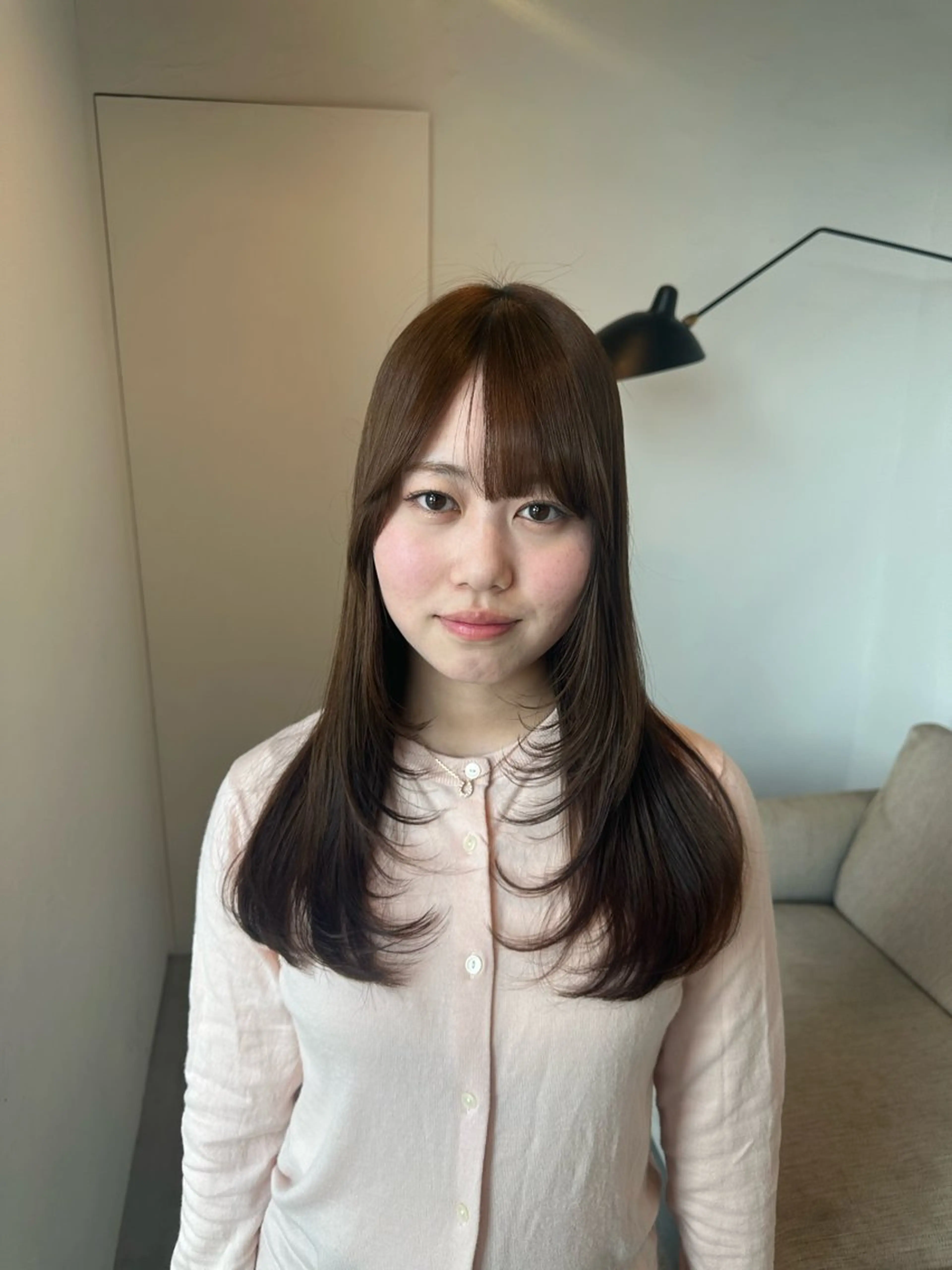 ロング 髪質改善/縮毛矯正 新潟/レイヤー/有紗のヘアスタイル