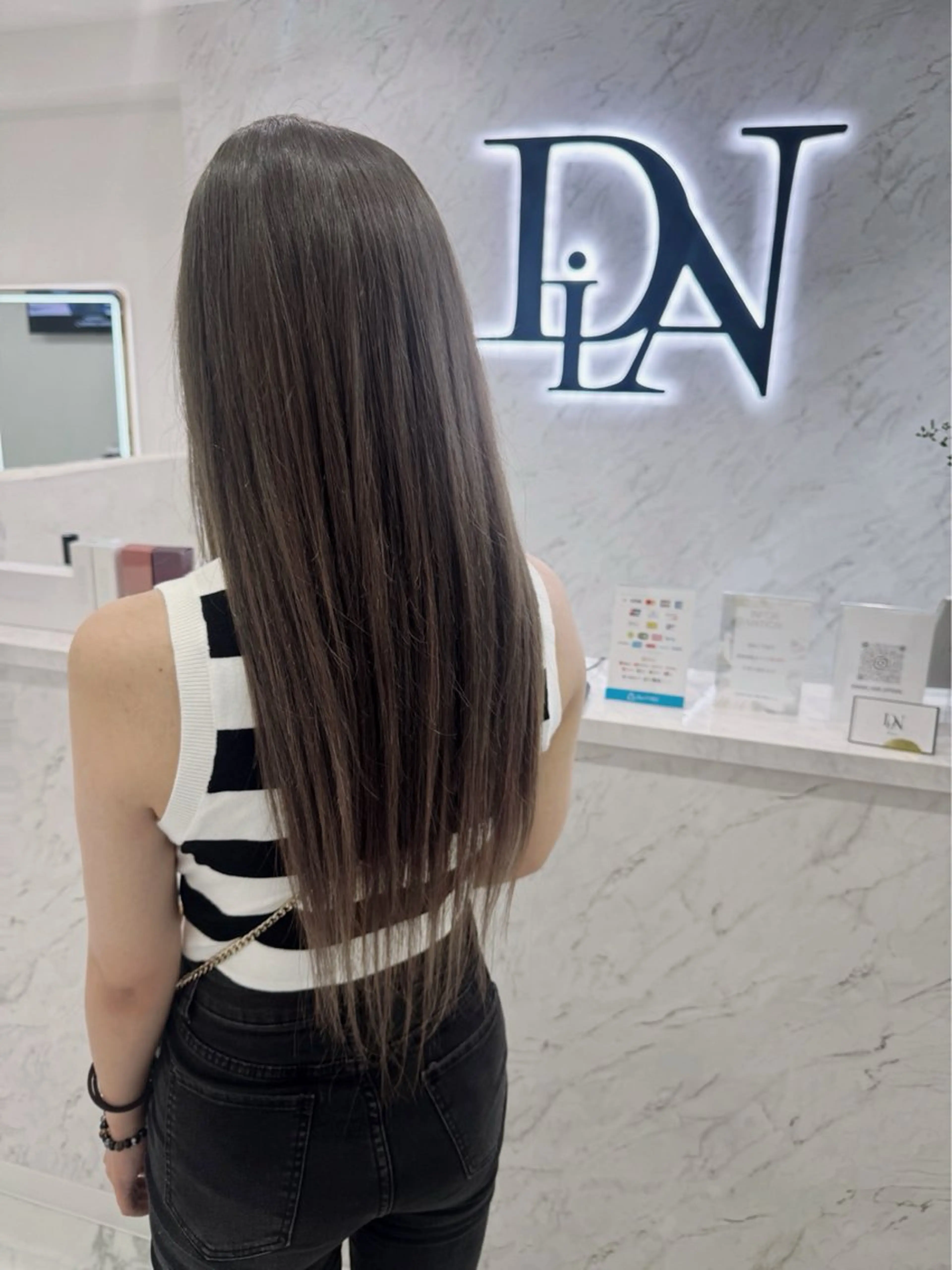 ロング シールエクステ エクステ エクステ 韓国ヘアーサロン MARIA🐈‍⬛のヘアスタイル