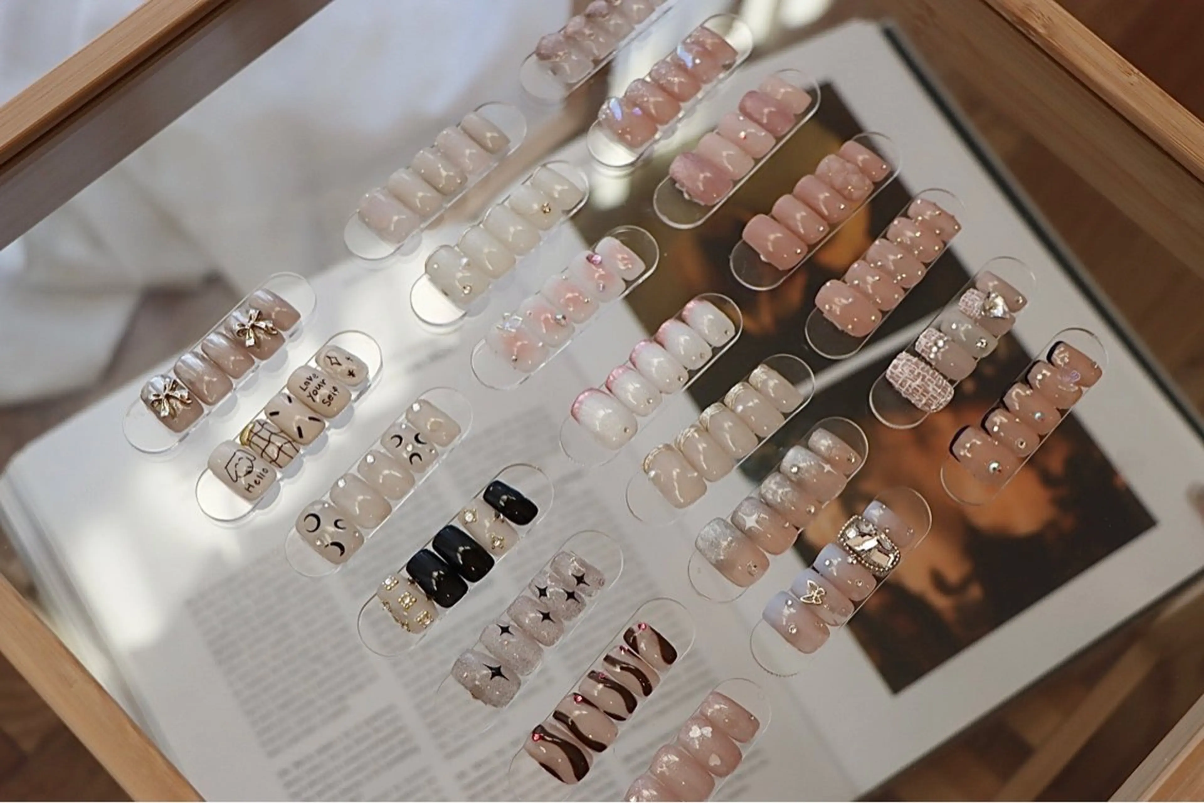 🎀定額サンプル🎀ワンホンデザイン*【フィルインオフ込み】の写真