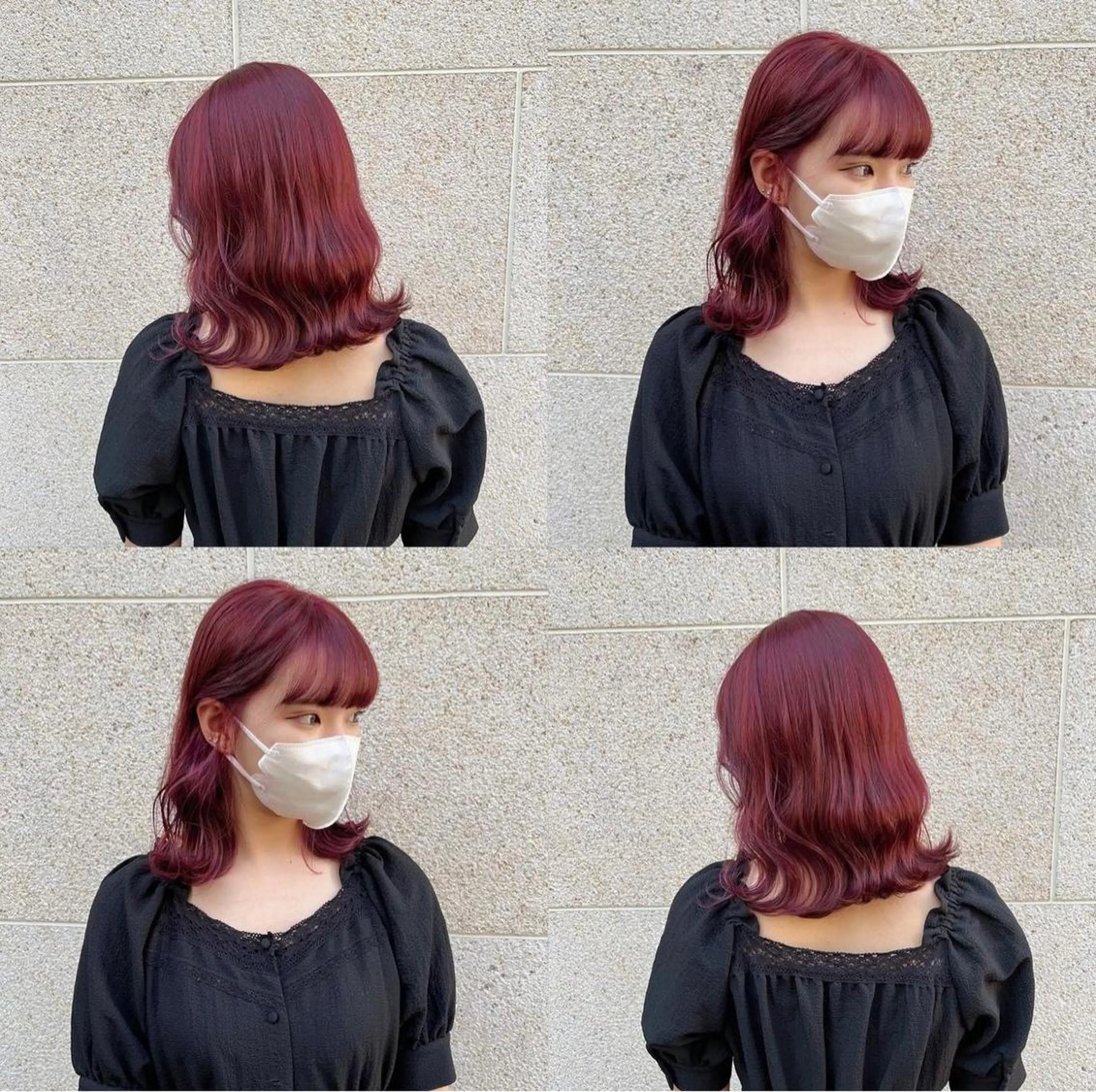 ミディアム salon village所属・色落ちまで可愛い🧚 心斎橋hikaruのヘアスタイル