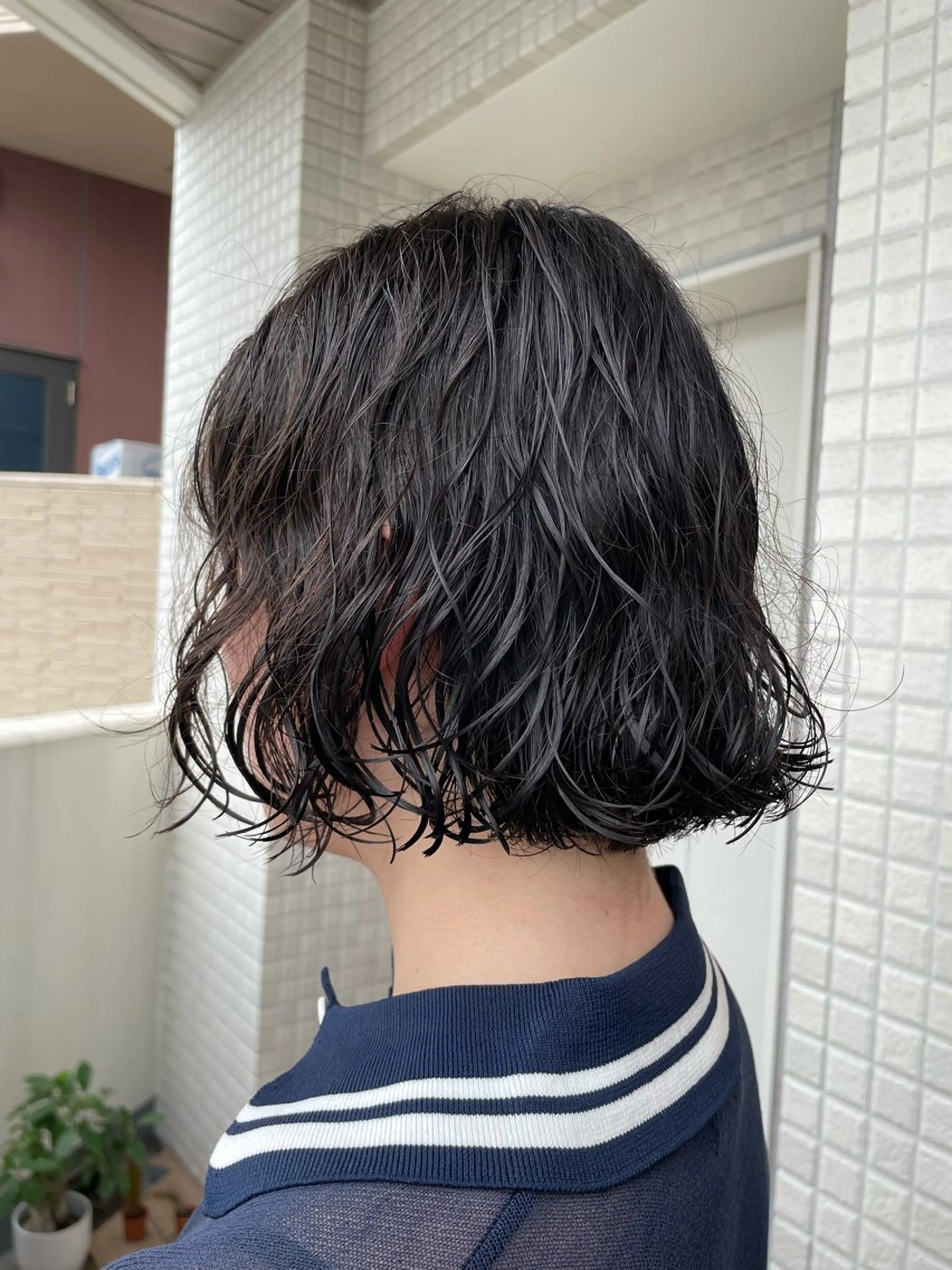 ミディアム パーマ Toiro 横浜所属・🎀レイヤー/パーマ カラー/ai🎀のヘアスタイル