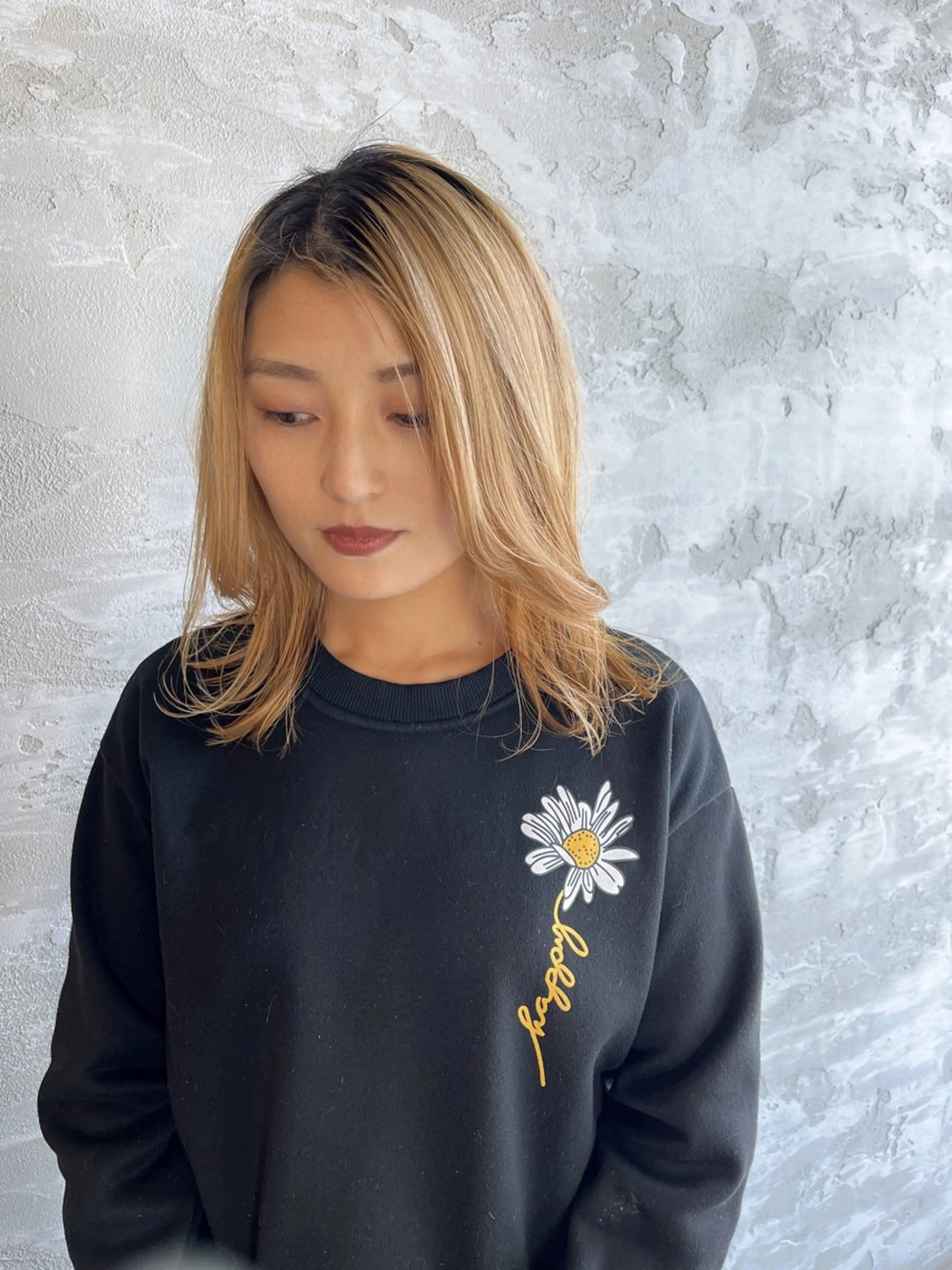 ミディアム ラブーケ中川中島店 クラタチカコのヘアスタイル