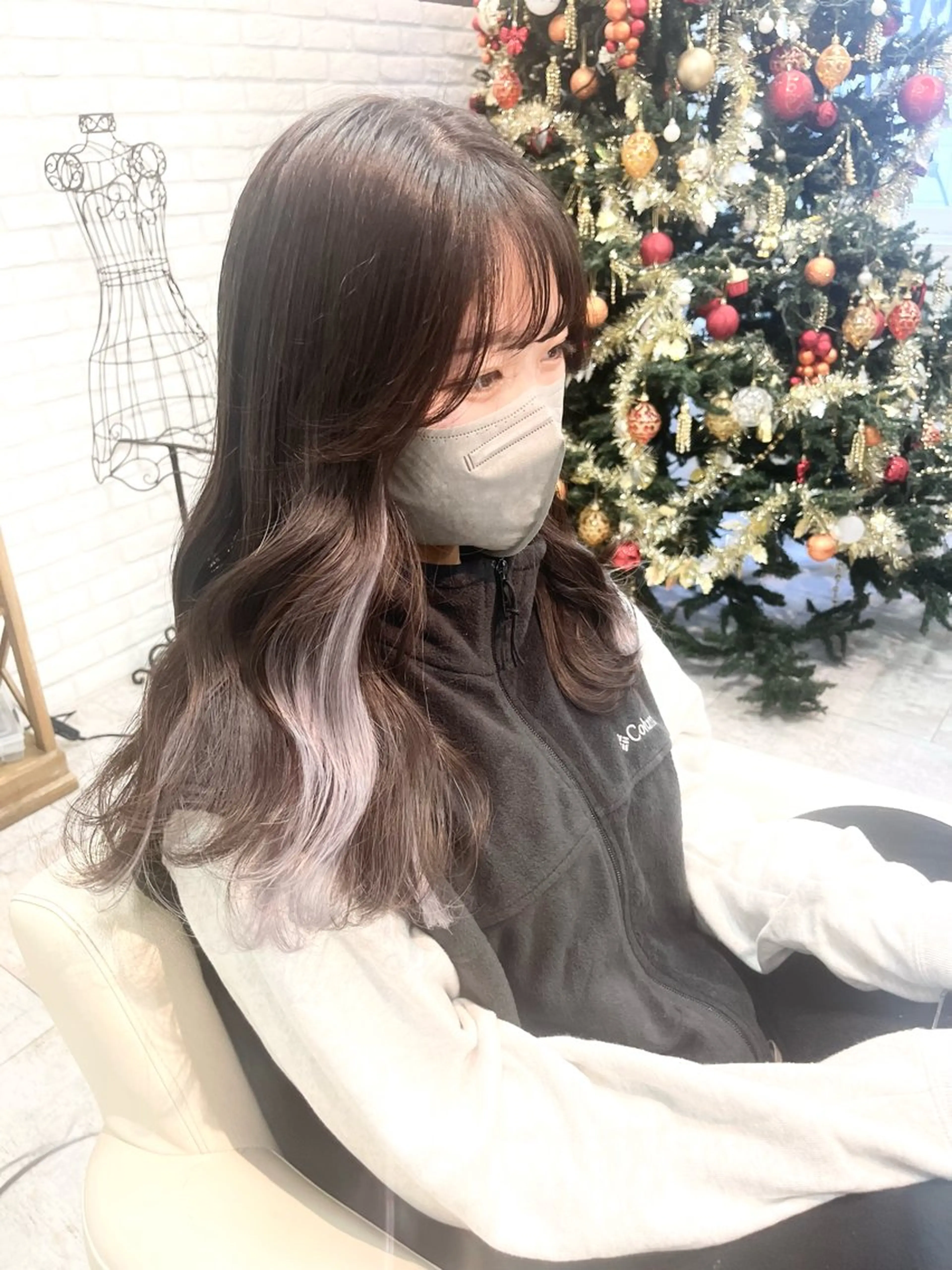 ロング ヘアアレンジ エクステ ダブルカラー/ レイヤー🍒齋藤 澪のヘアスタイル