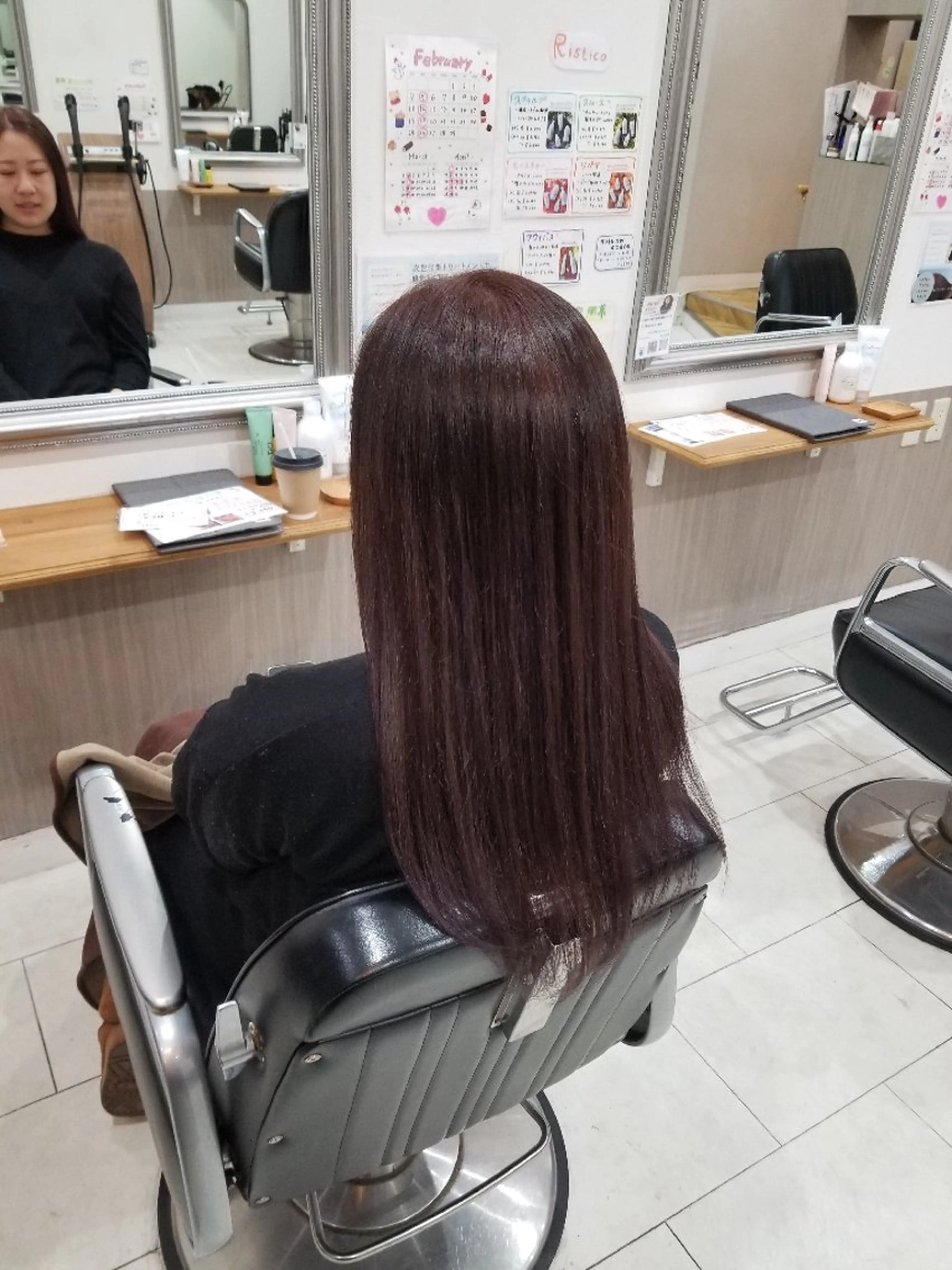 カラー 暖色🍎透明感カラー 🩵小林かりんのヘアスタイル