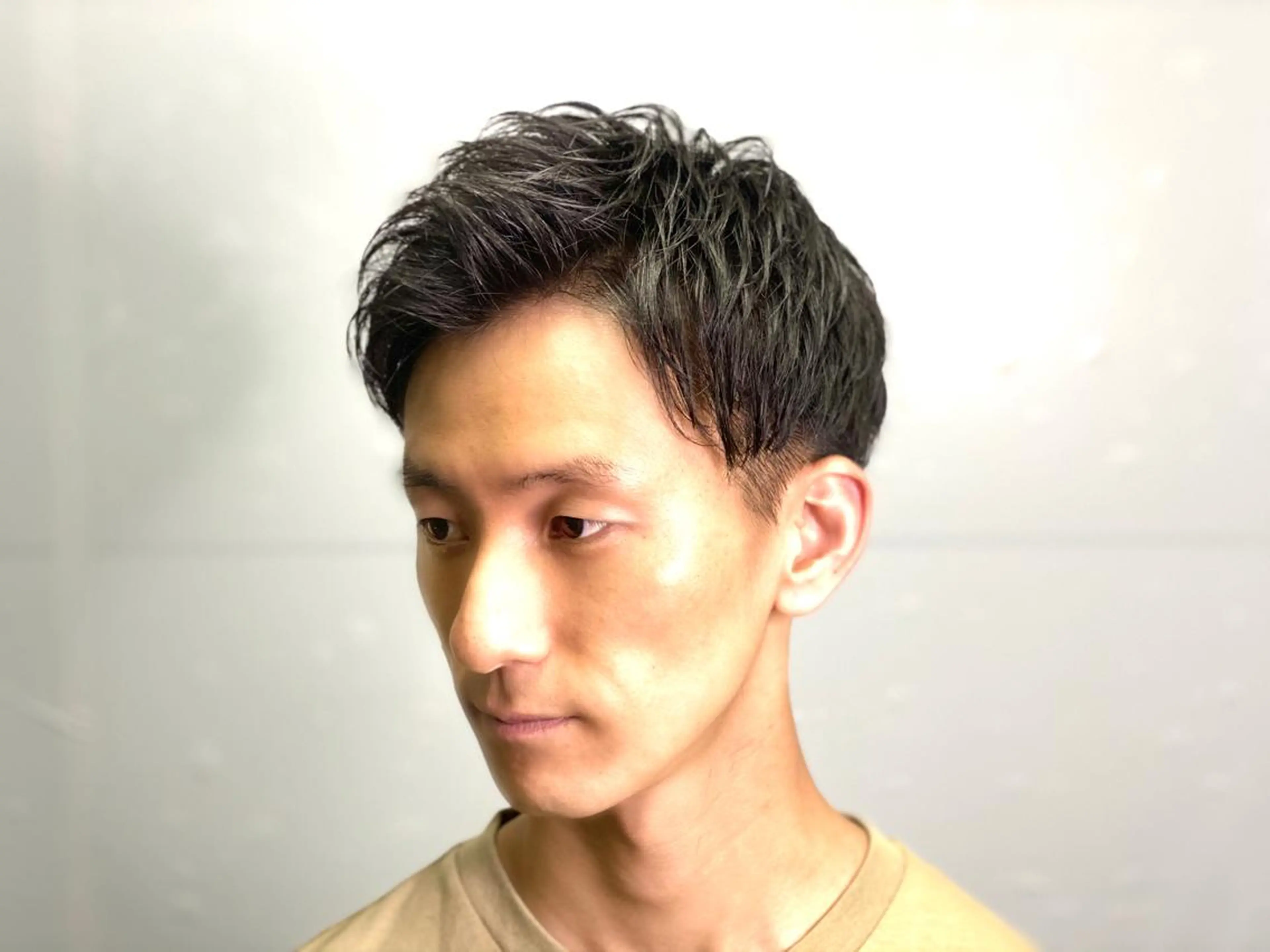 ミディアム メンズ HIRO GINZA 池袋東口店所属・林田 龍明のヘアスタイル