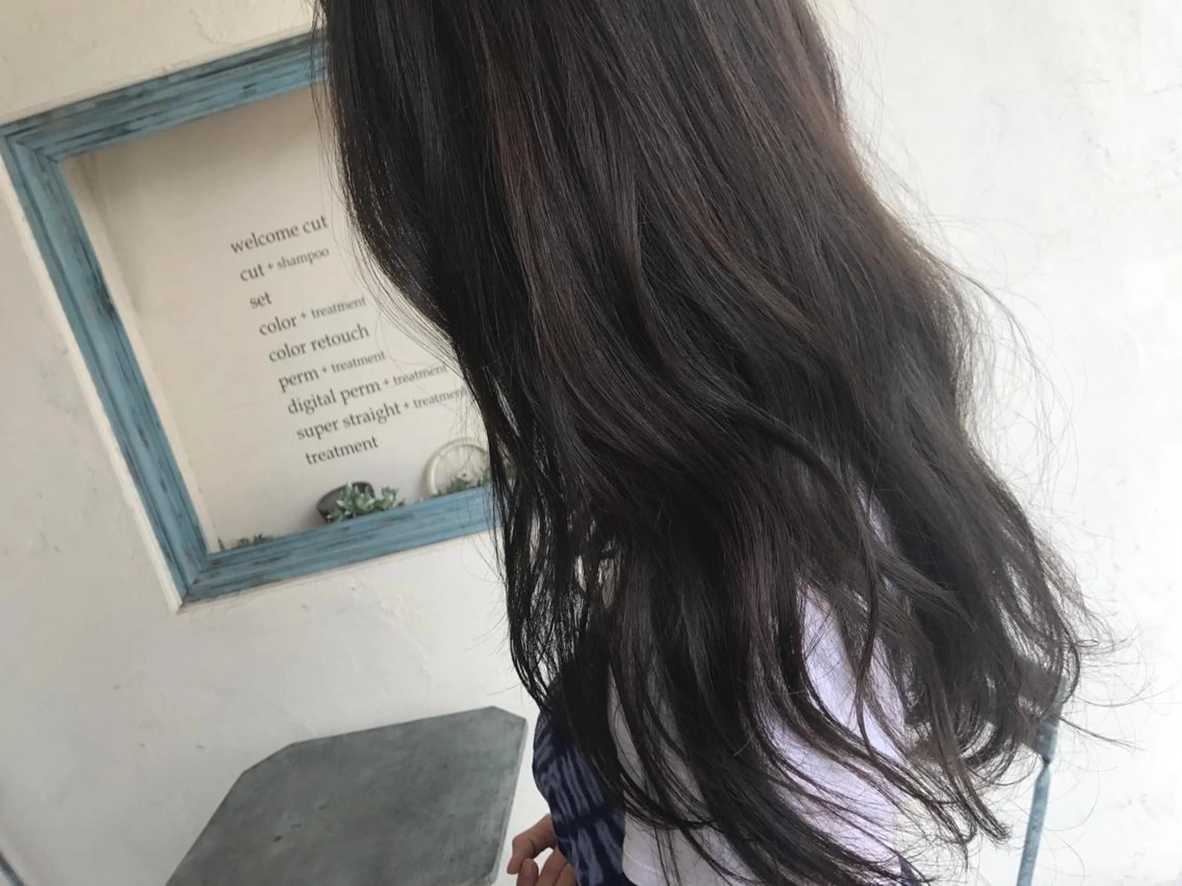 ロング 上品な透明感カラー/ 表参道/MIKUのヘアスタイル