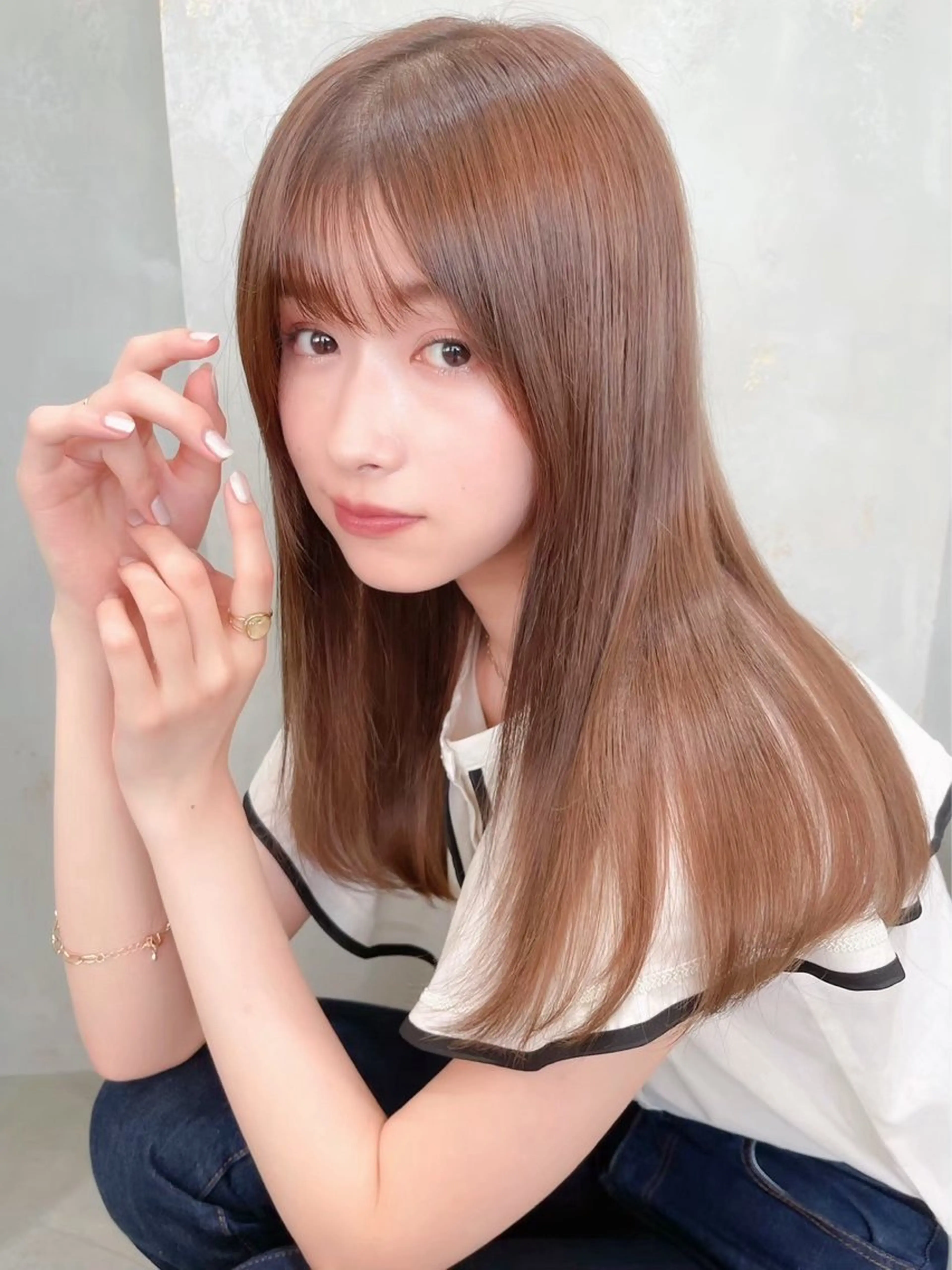 ［大人美人な髪色へ］立体感カラー🤎【ハイライト】＋カラー＋カット＋前処理トリートメントの写真