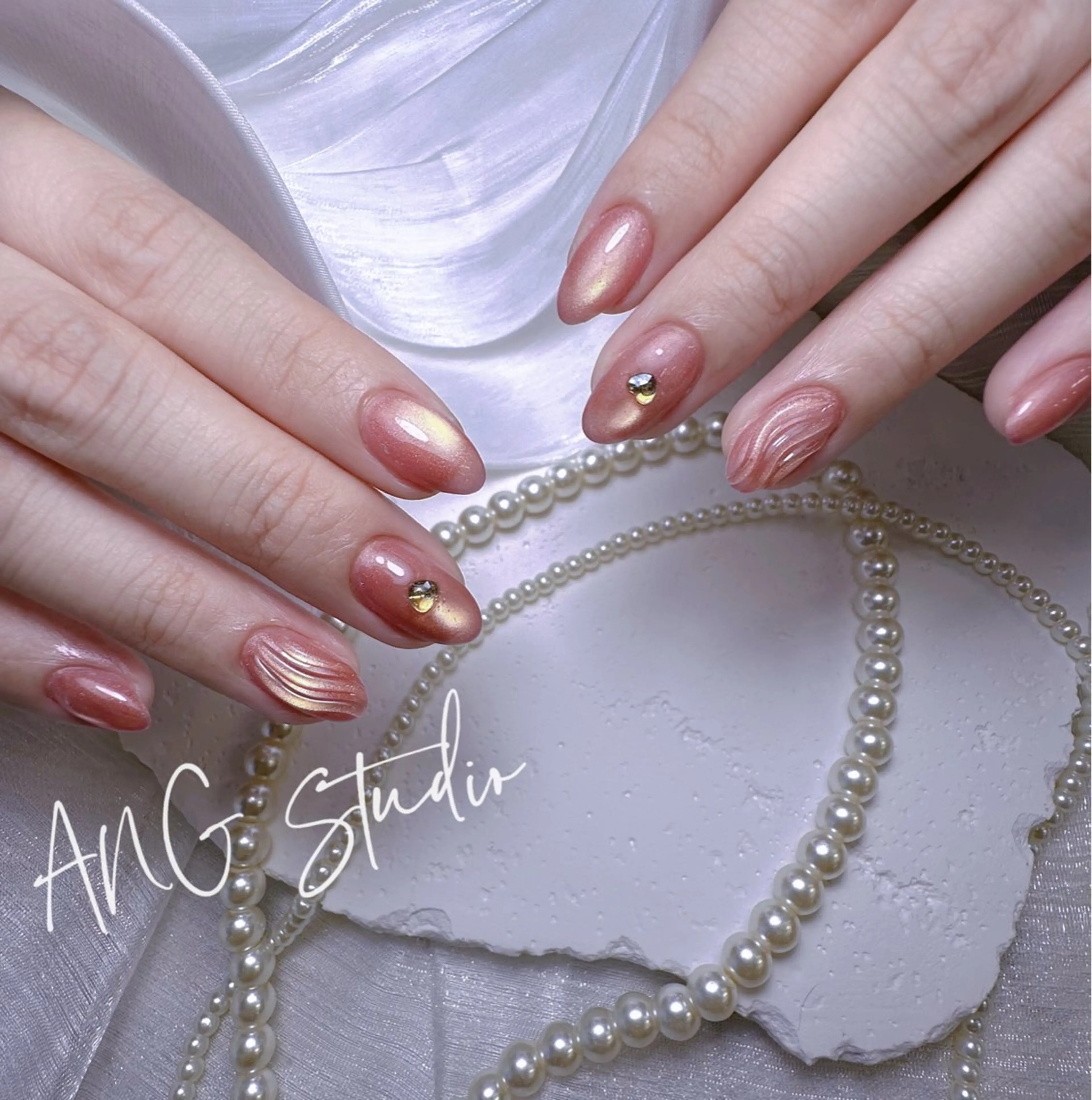 ネイル ハンドネイル ハンドケア ANG Studioのネイルデザイン