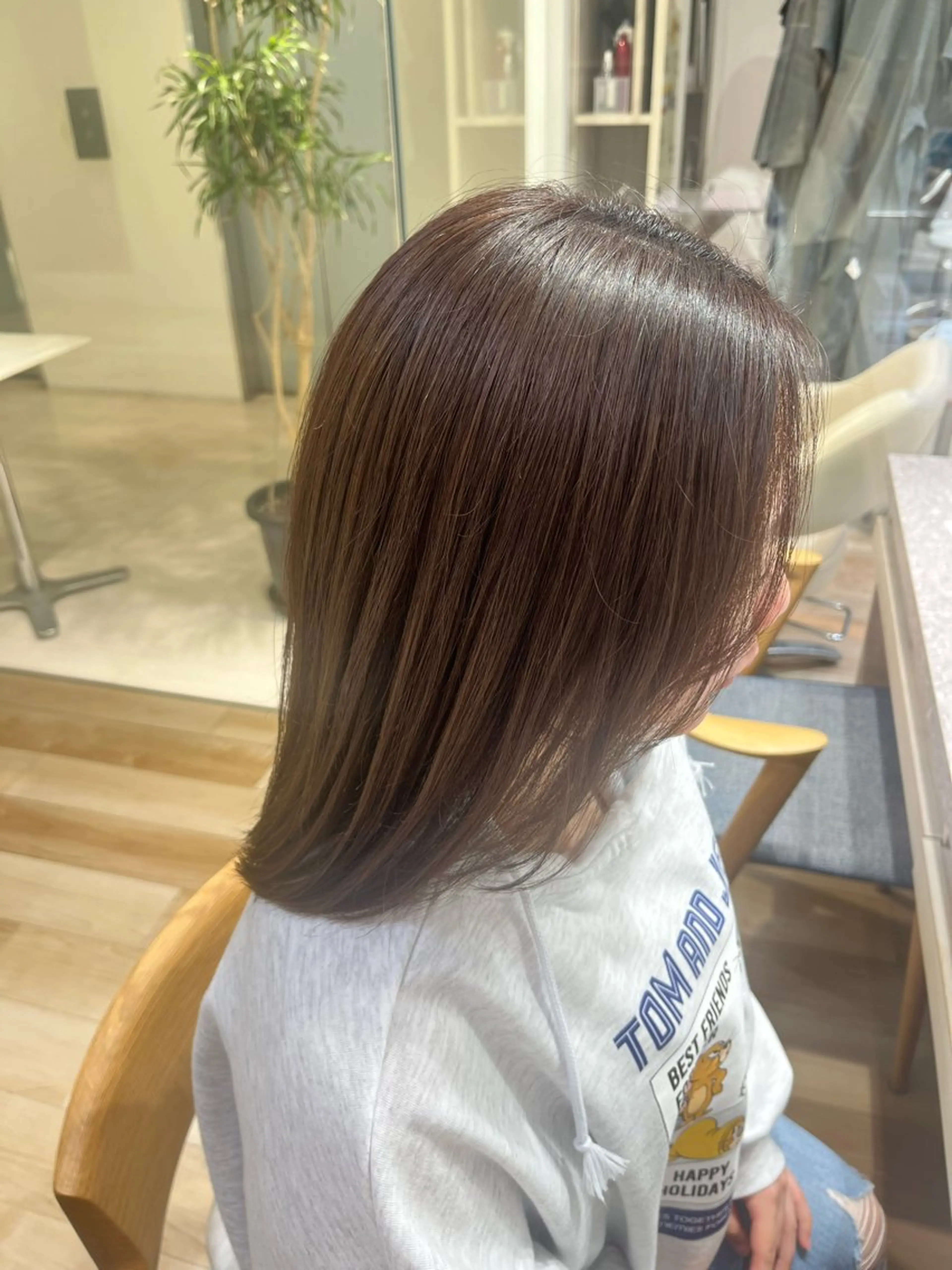 セミロング 大人かわいい lobec/田代のヘアスタイル