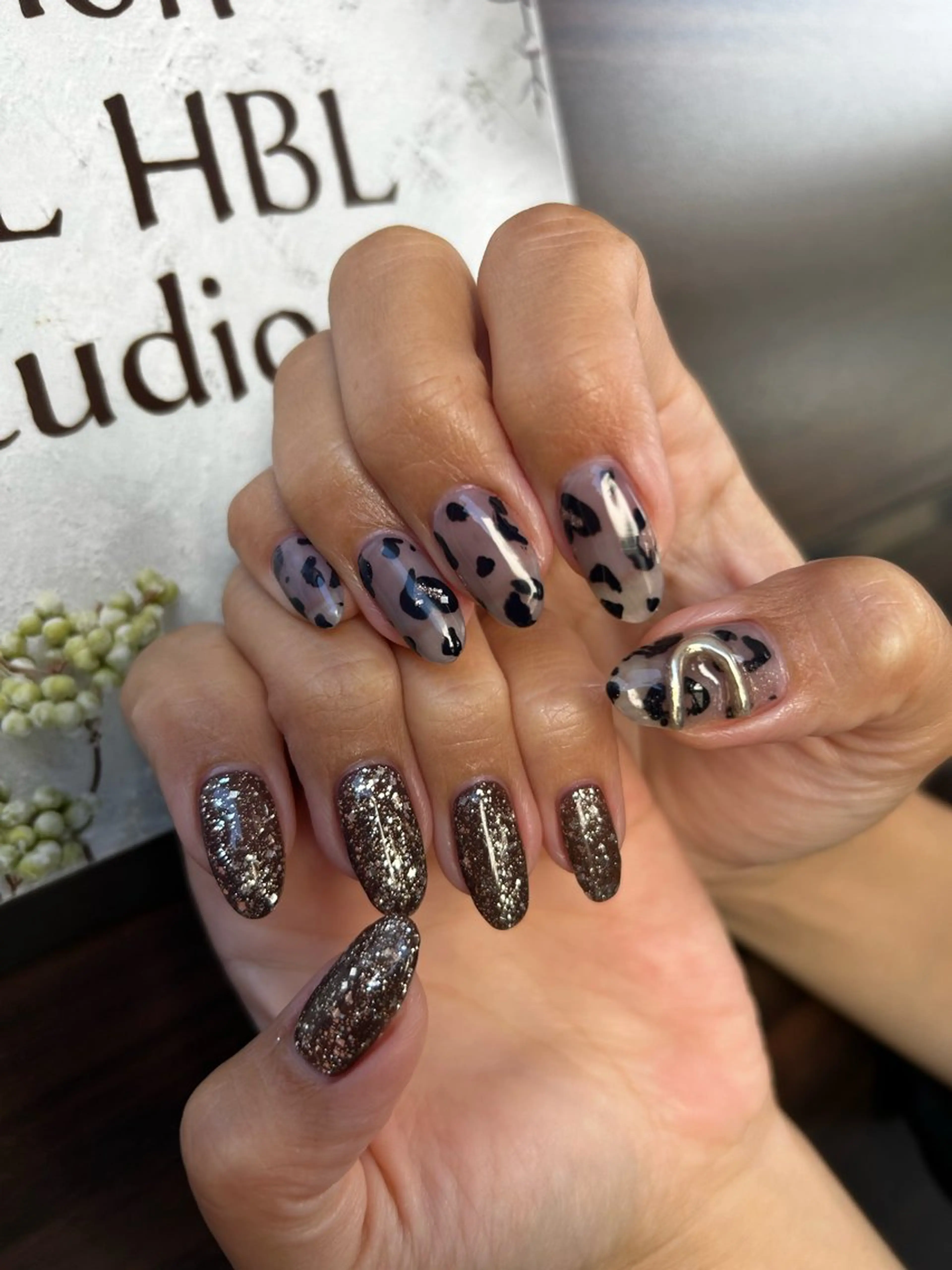 ネイル アニマル柄 izmon所属・🦋izmon nailstudioのネイルデザイン