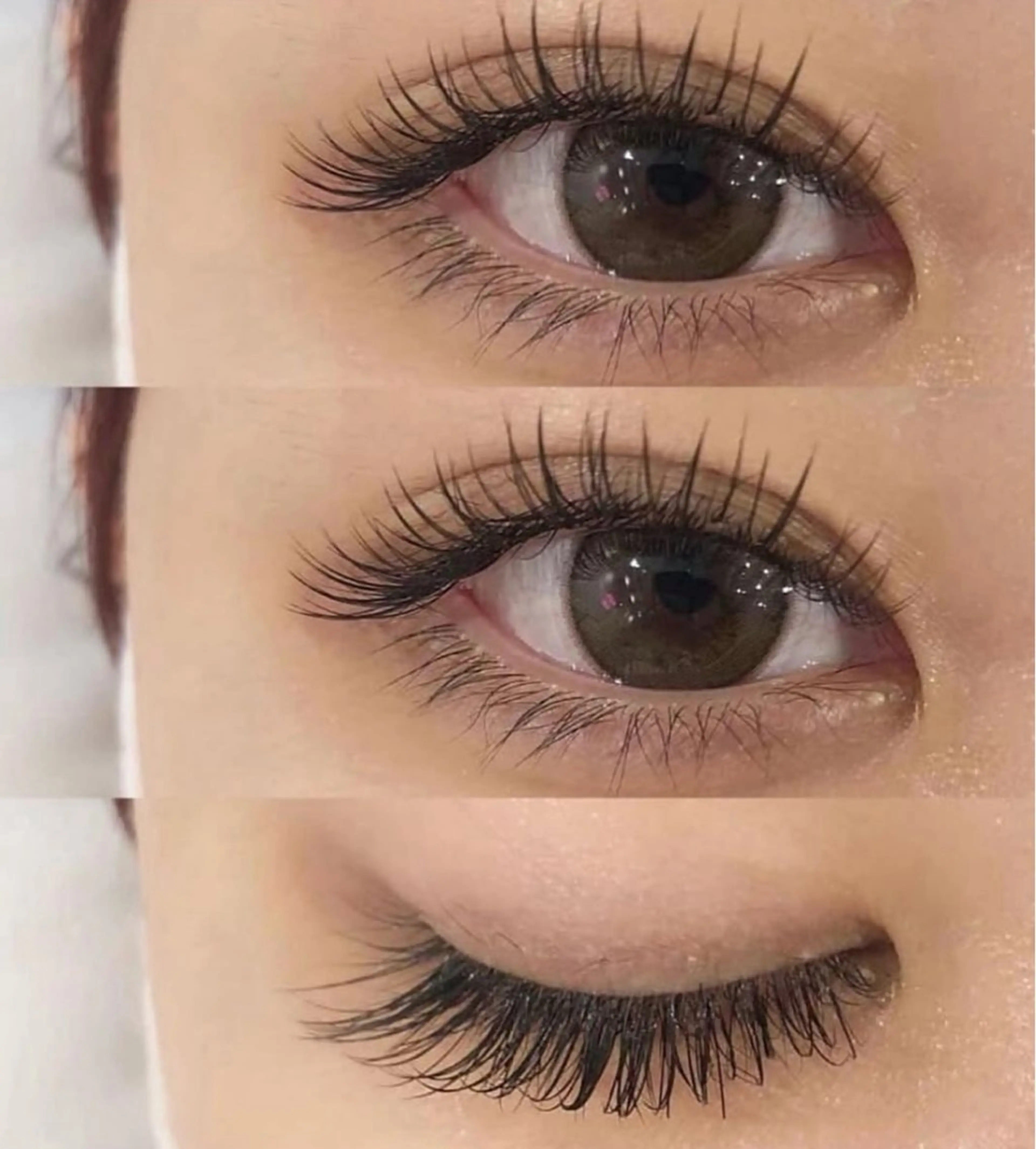 マツエク・マツパ マツエク・まつ毛パーマ・眉毛・ネイル専門店eyelash&nail Lucia難波店所属・🤍 莉央のマツエク・マツパデザイン