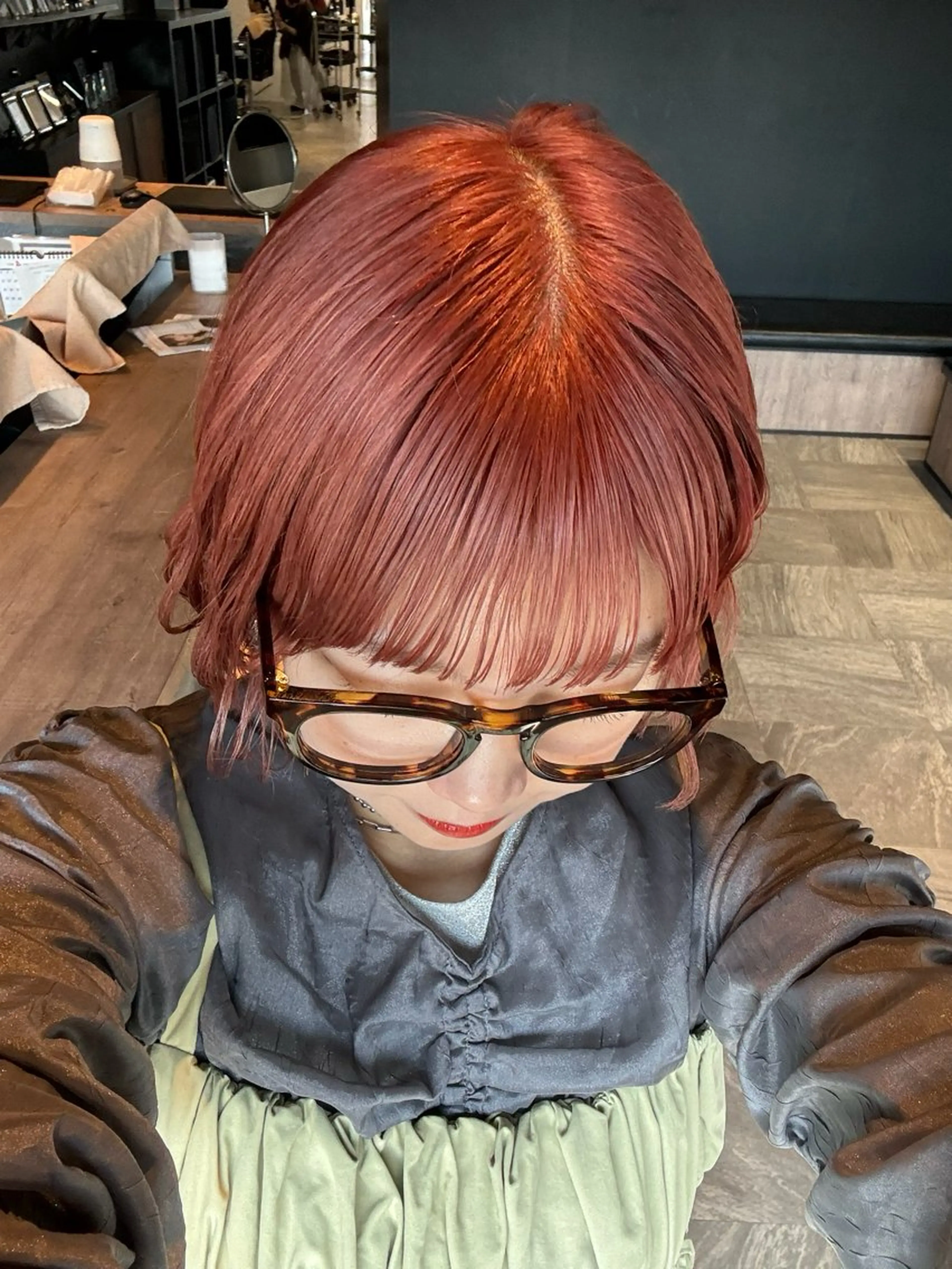 ショート 艶髪／レイヤー／ 透明感🎀／MARIのヘアスタイル