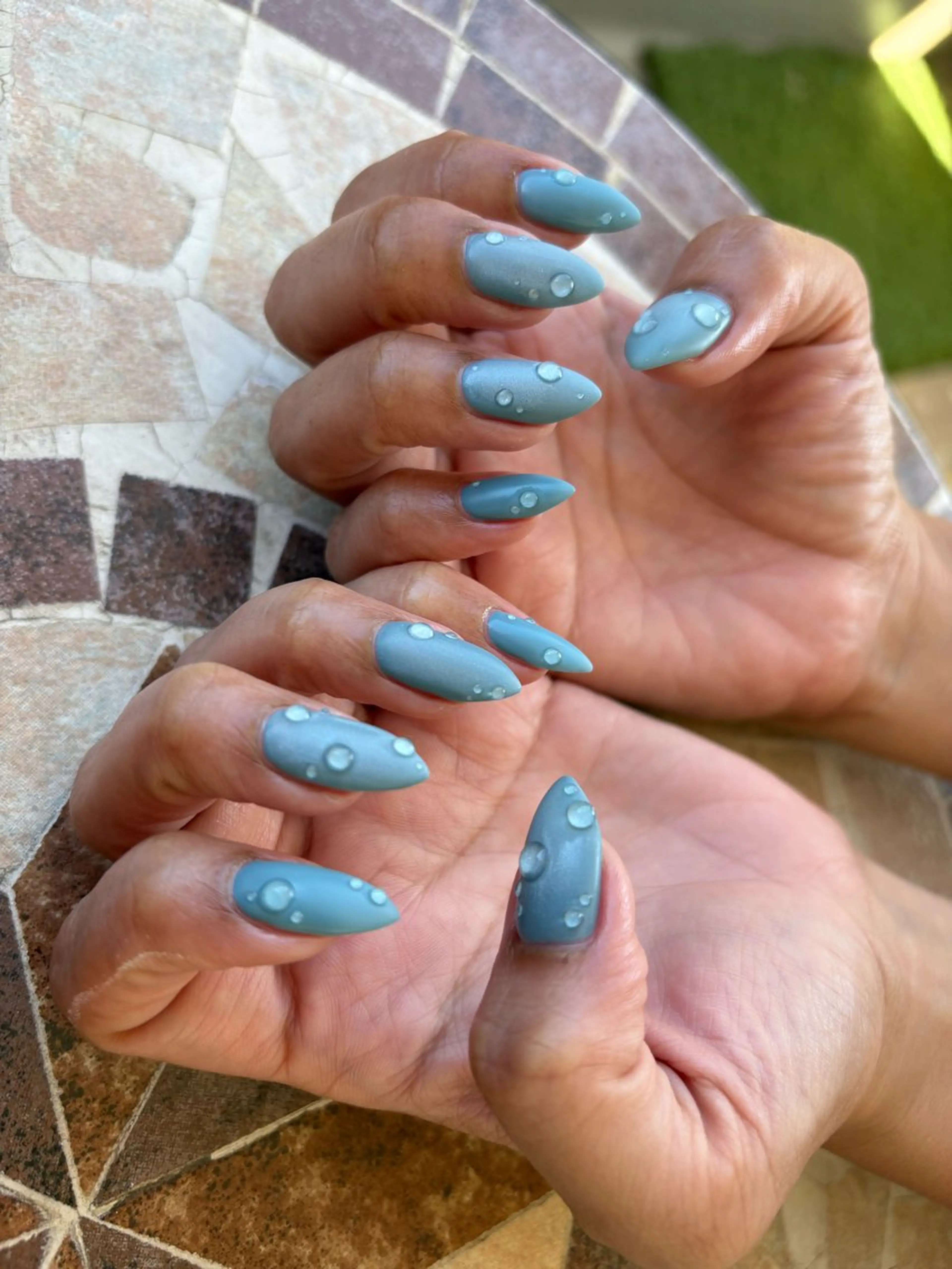 ネイル マグネットネイル マットネイル ハンドネイル NEW WORLD所属・Ayu 🪐NEWWORLDのネイルデザイン