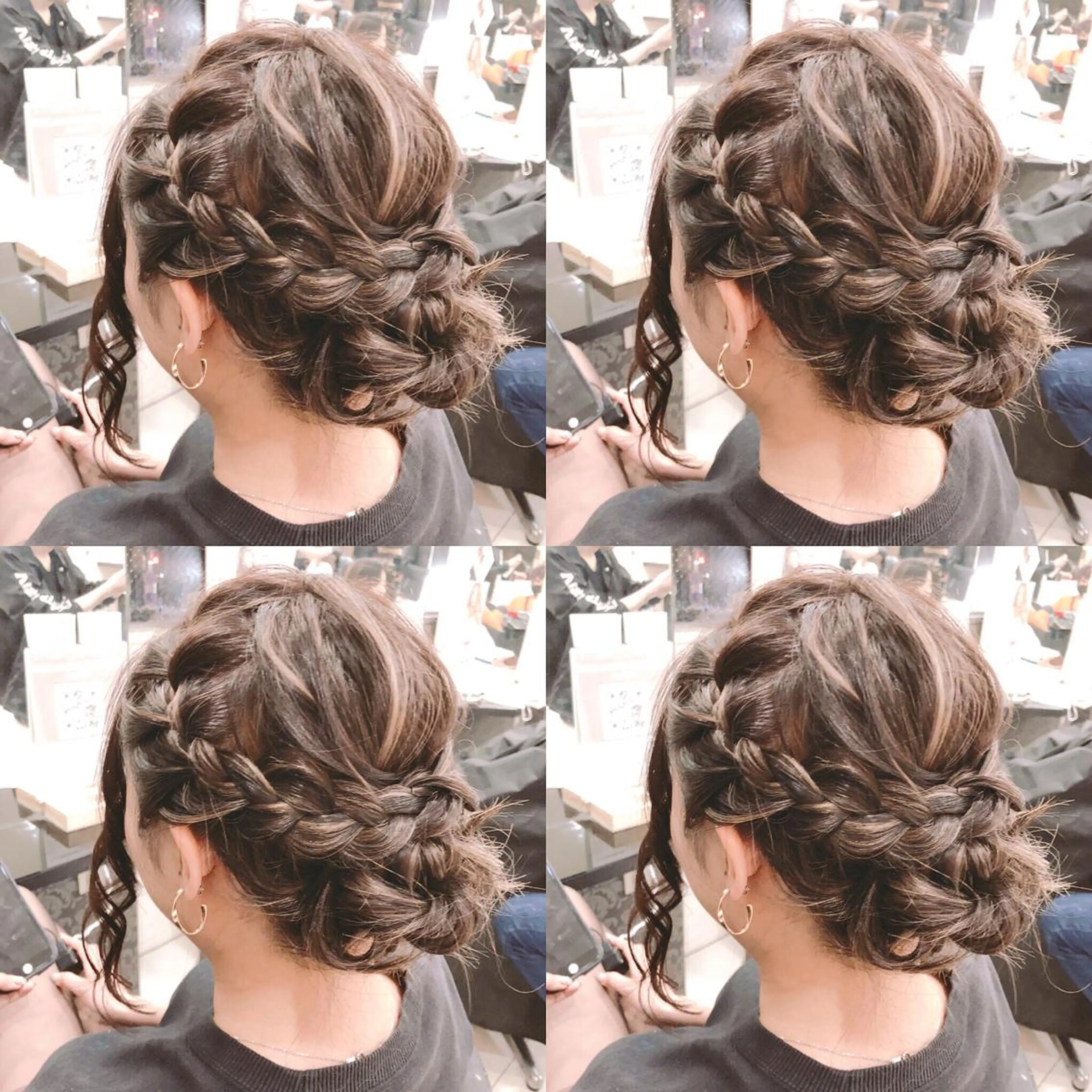 ミディアム ヘアアレンジ ヘアセット 🌷MAYU 🌷のヘアスタイル