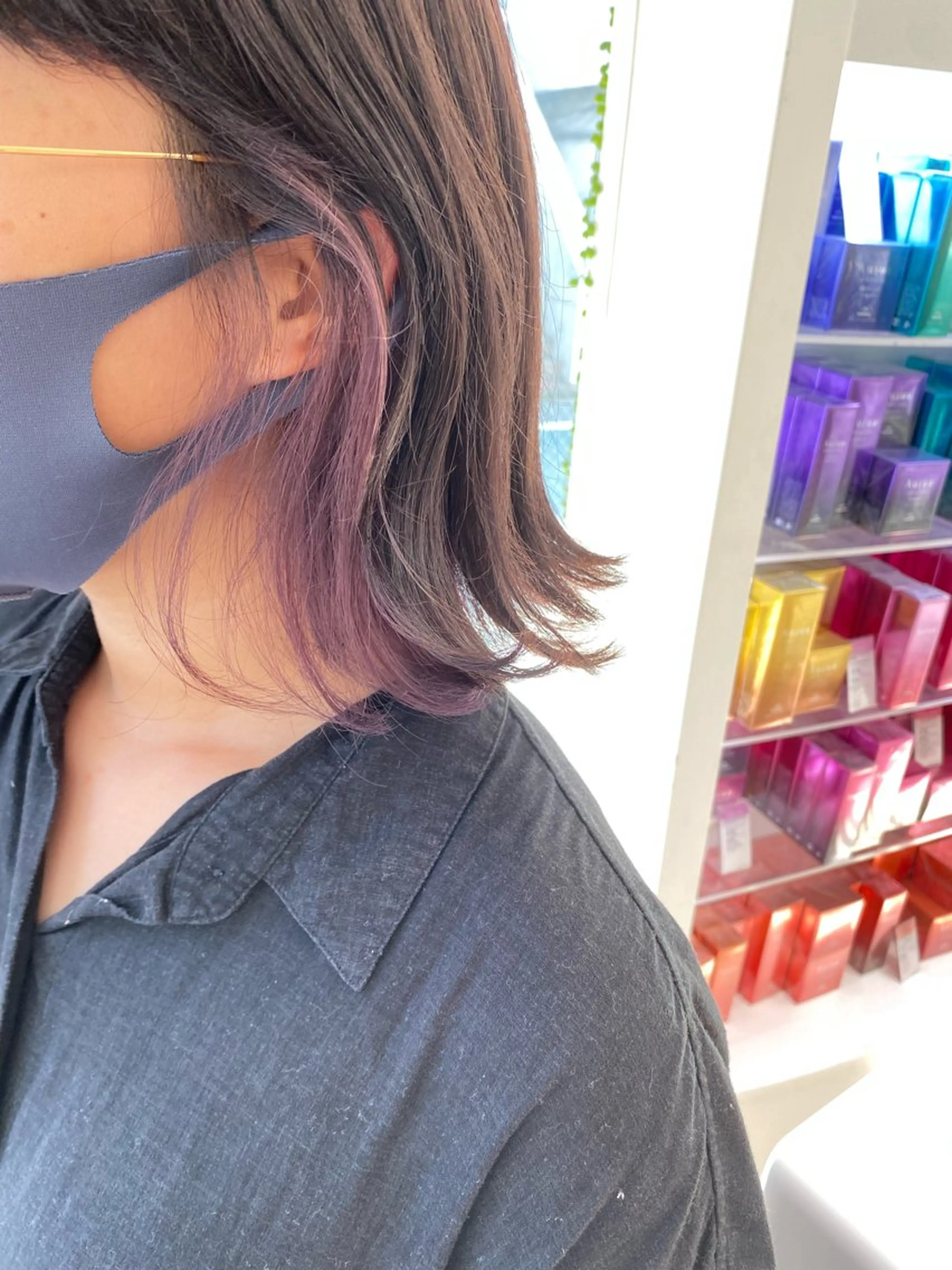 カラー アイブロウ⭐️ カラーモデル/YUIの眉毛・アイブロウイメージ