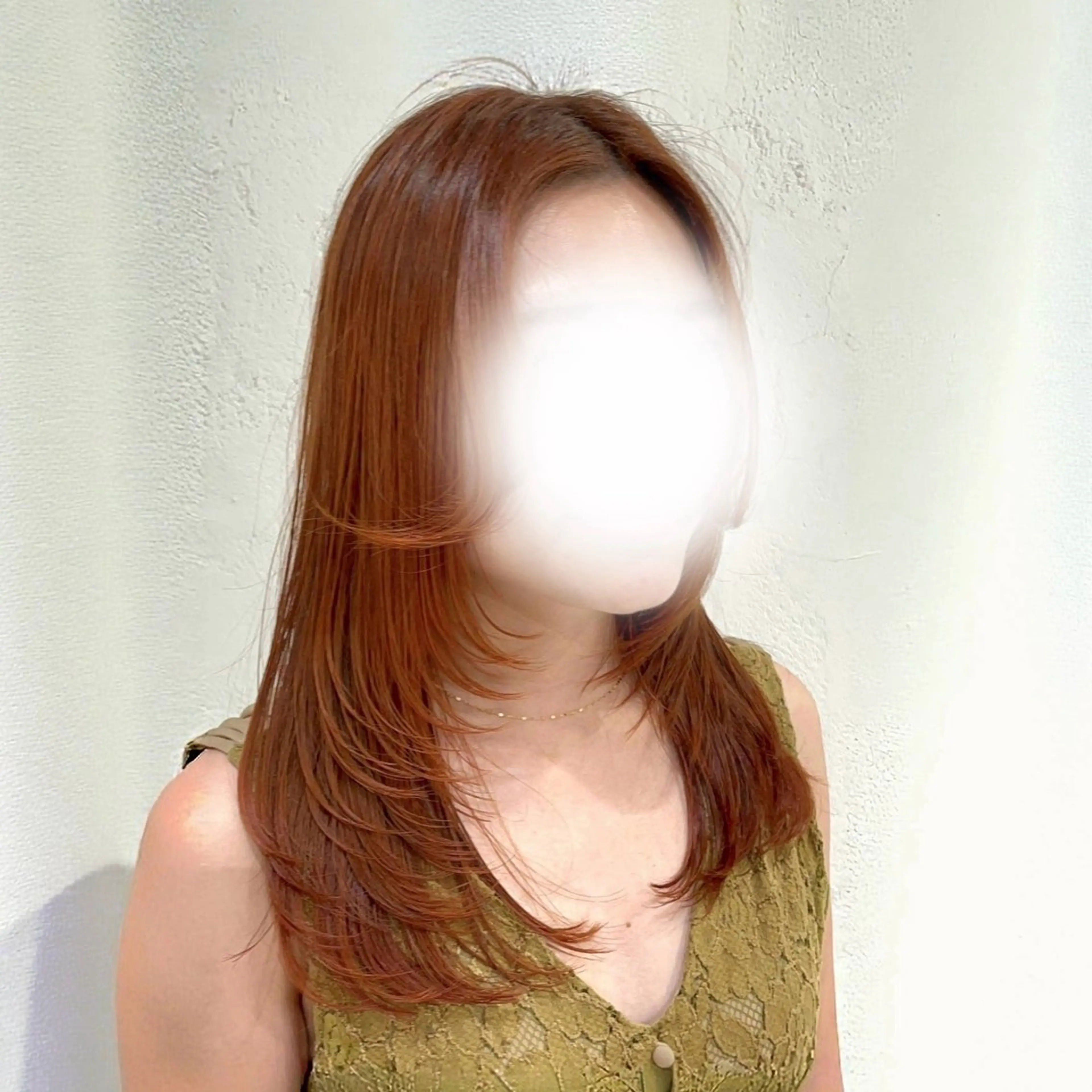 セミロング カラー ヘアカラー 艶髪/柔らかカラー /アレンジ🪞あまにのヘアスタイル