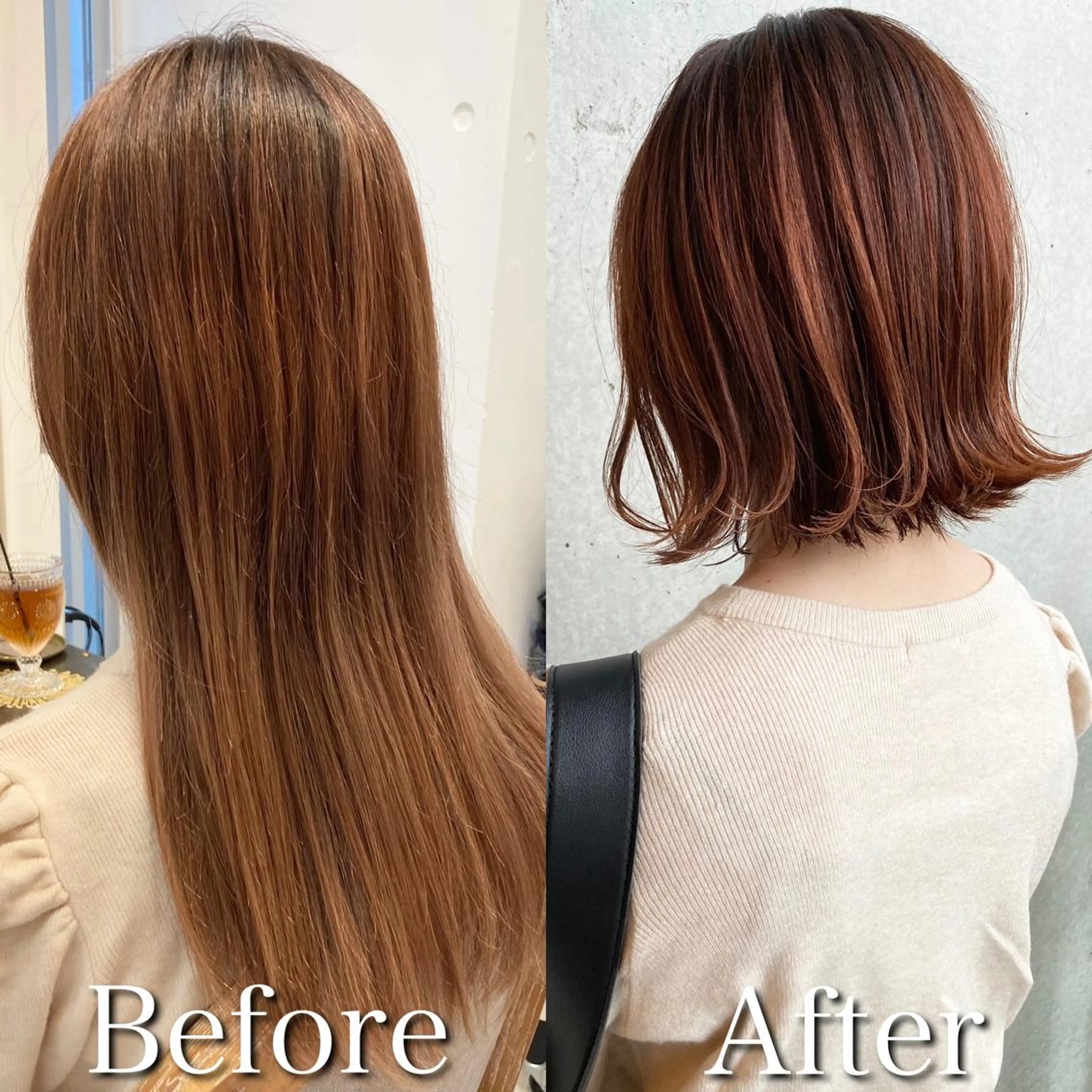 ショート カラー ボブ& 髪質改善FUMIYAのヘアスタイル