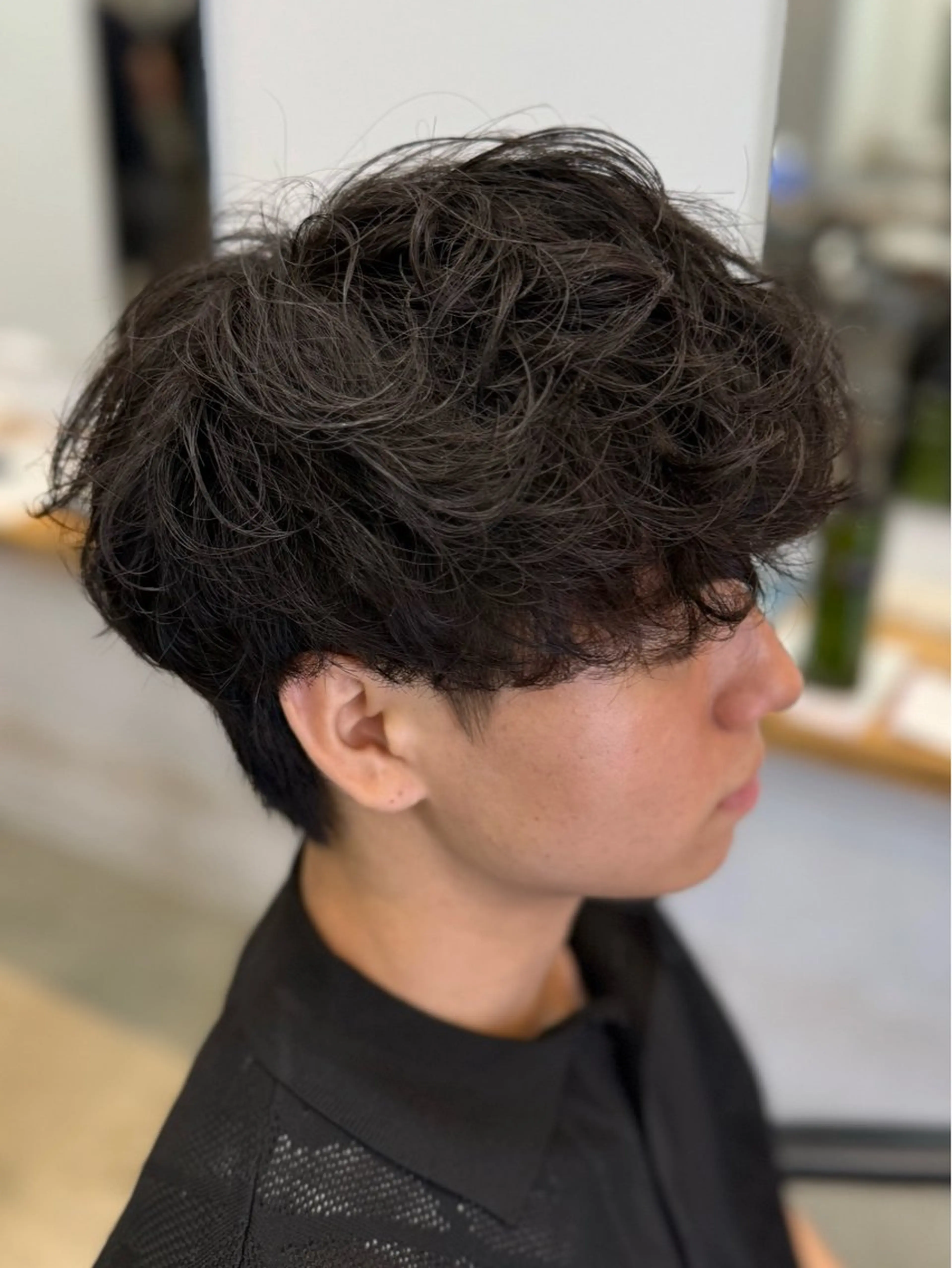 メンズカット＋シャドウパーマ！の写真