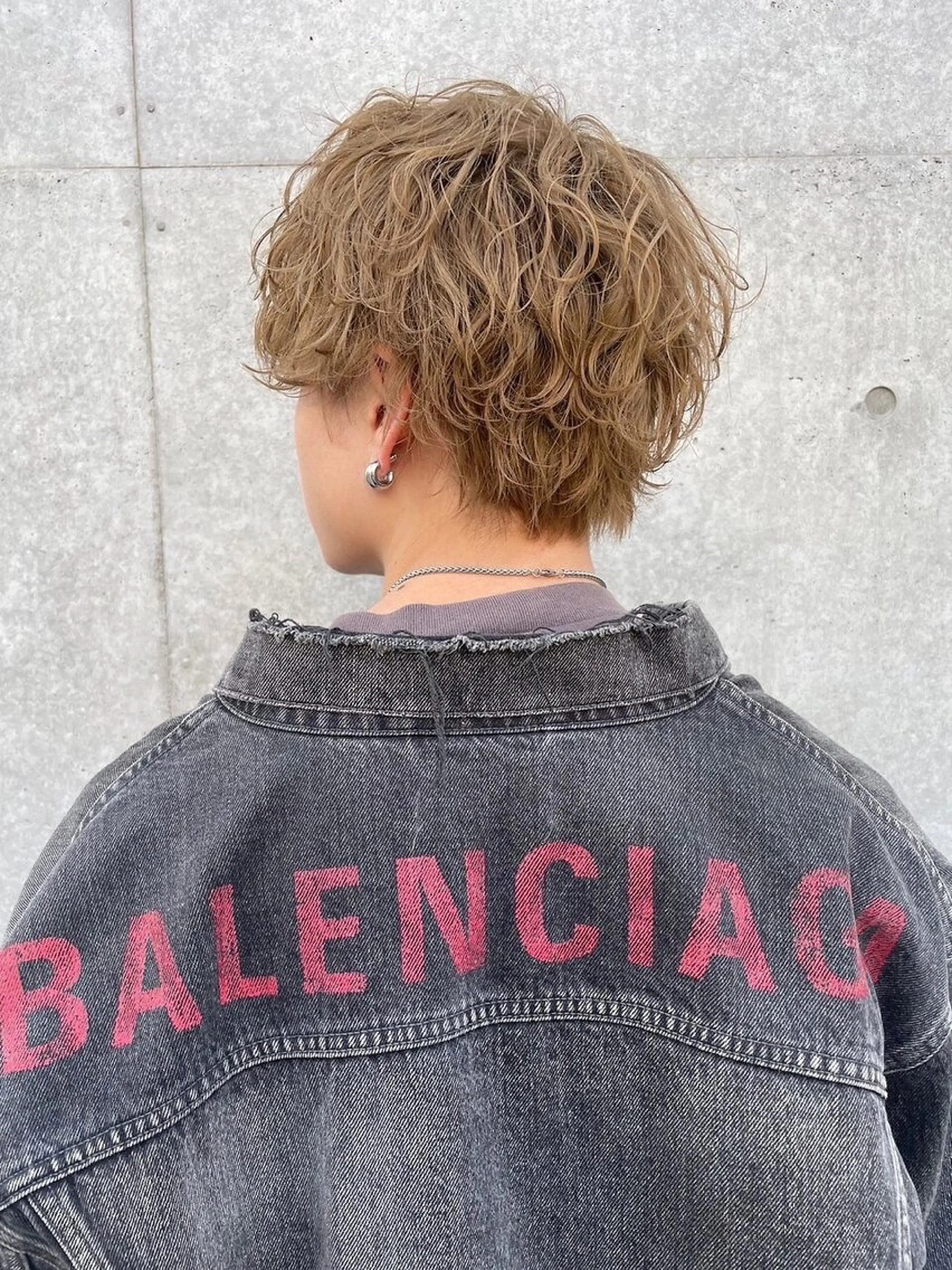 🔴【メンズミニモ限定】ブリーチありorなしダブルカラーの写真