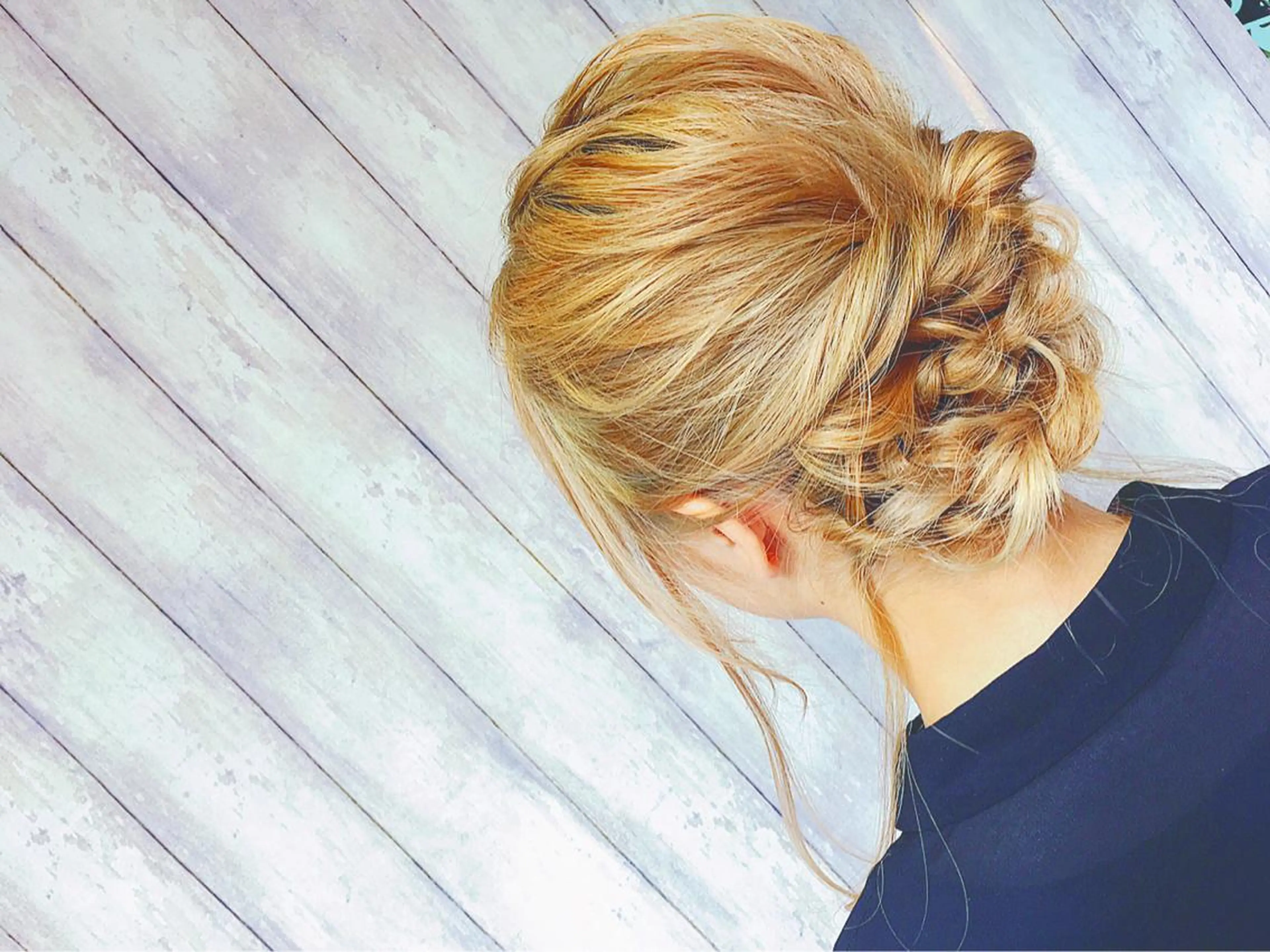 ミディアム セミロング ロング カラー ヘアアレンジ boutique misakiのヘアスタイル