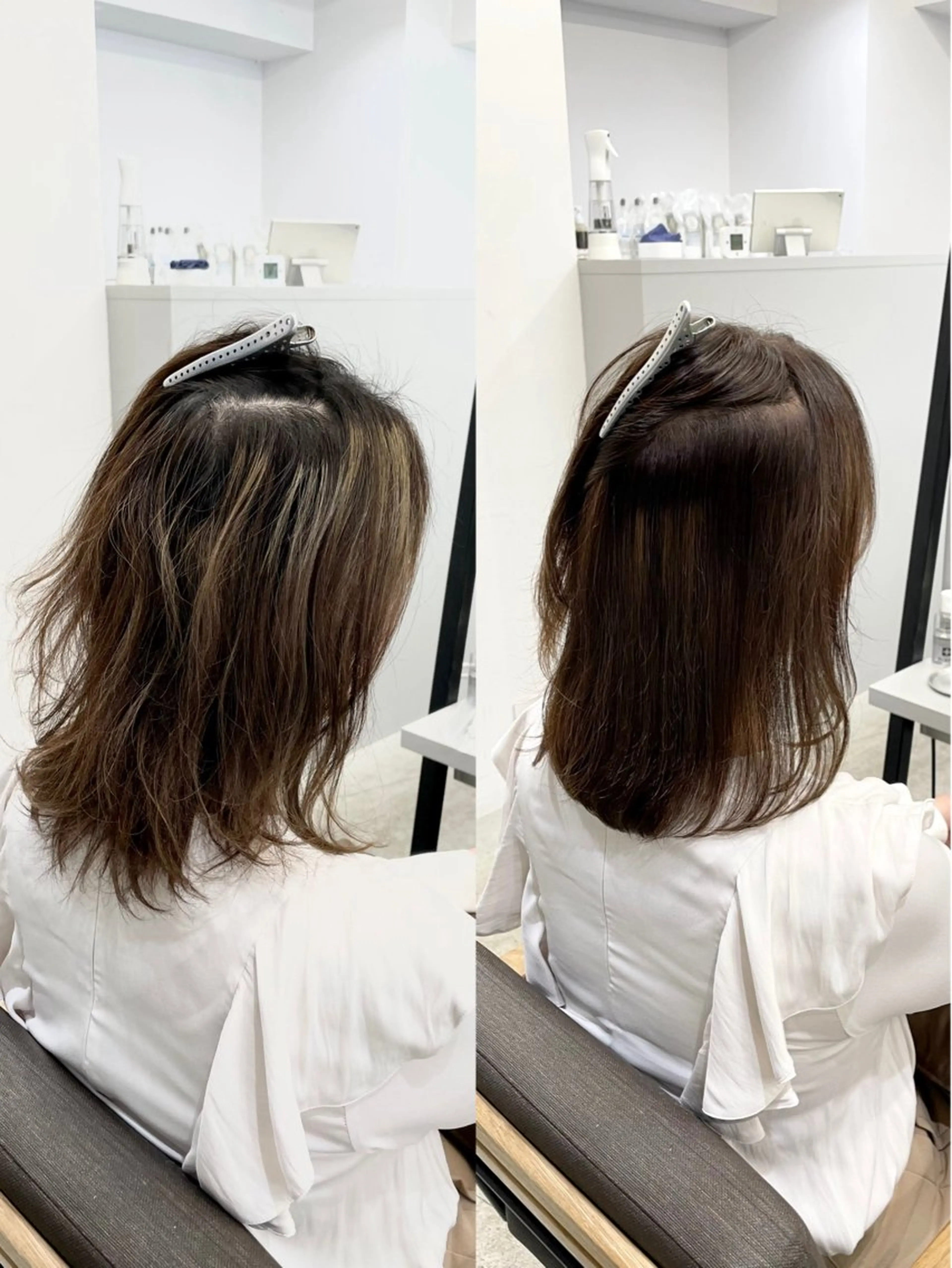 ミディアム カラー パーマ ミディアムパーマ 髪質改善 縮毛矯正 ストレートパーマ カット ヘアカラー 縮毛矯正 トリートメント 美容室難民支持率No １✨凄艶髪✨DAL.のヘアスタイル