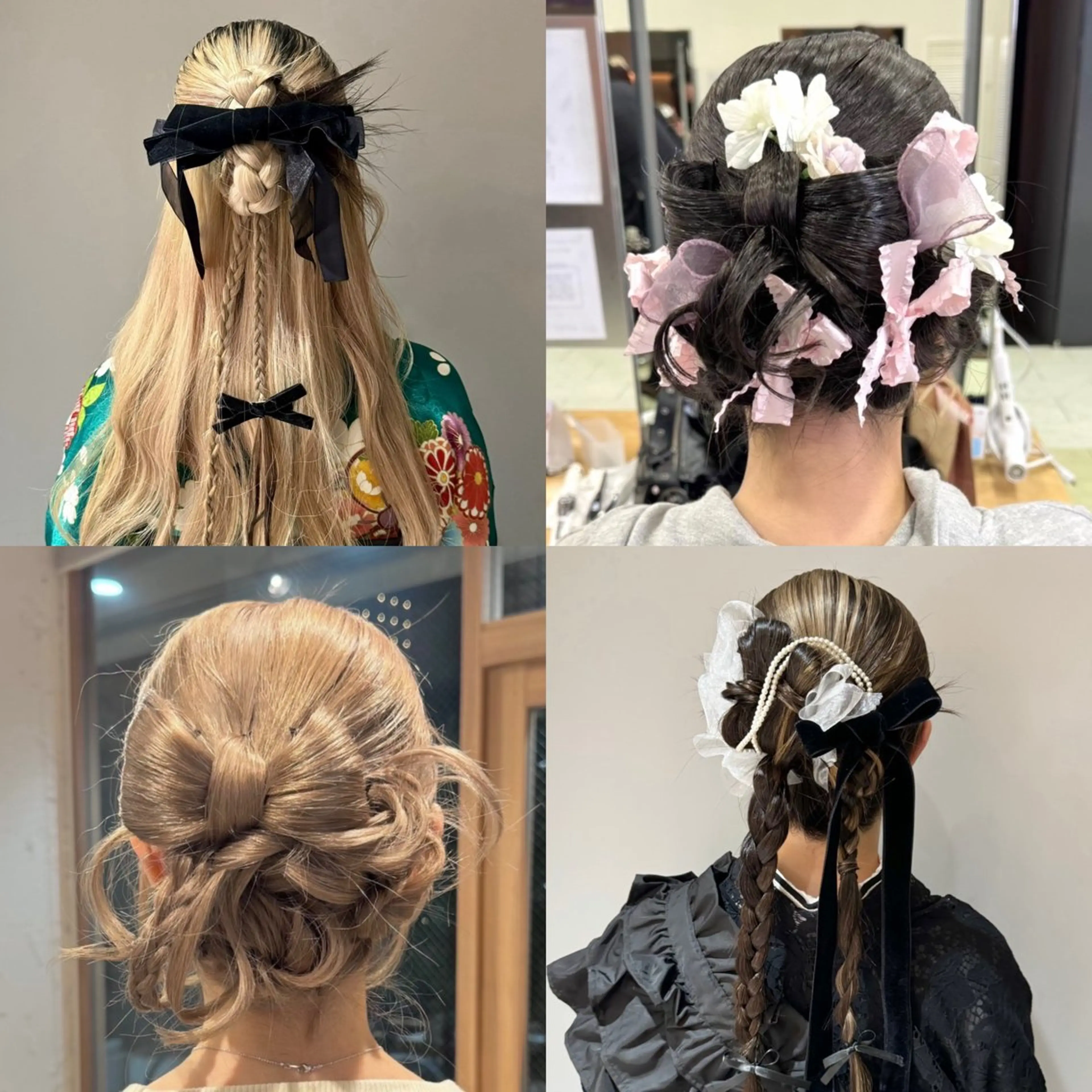 ヘアアレンジ ヘアセット レイヤースタイル COCORO 🎀のヘアスタイル