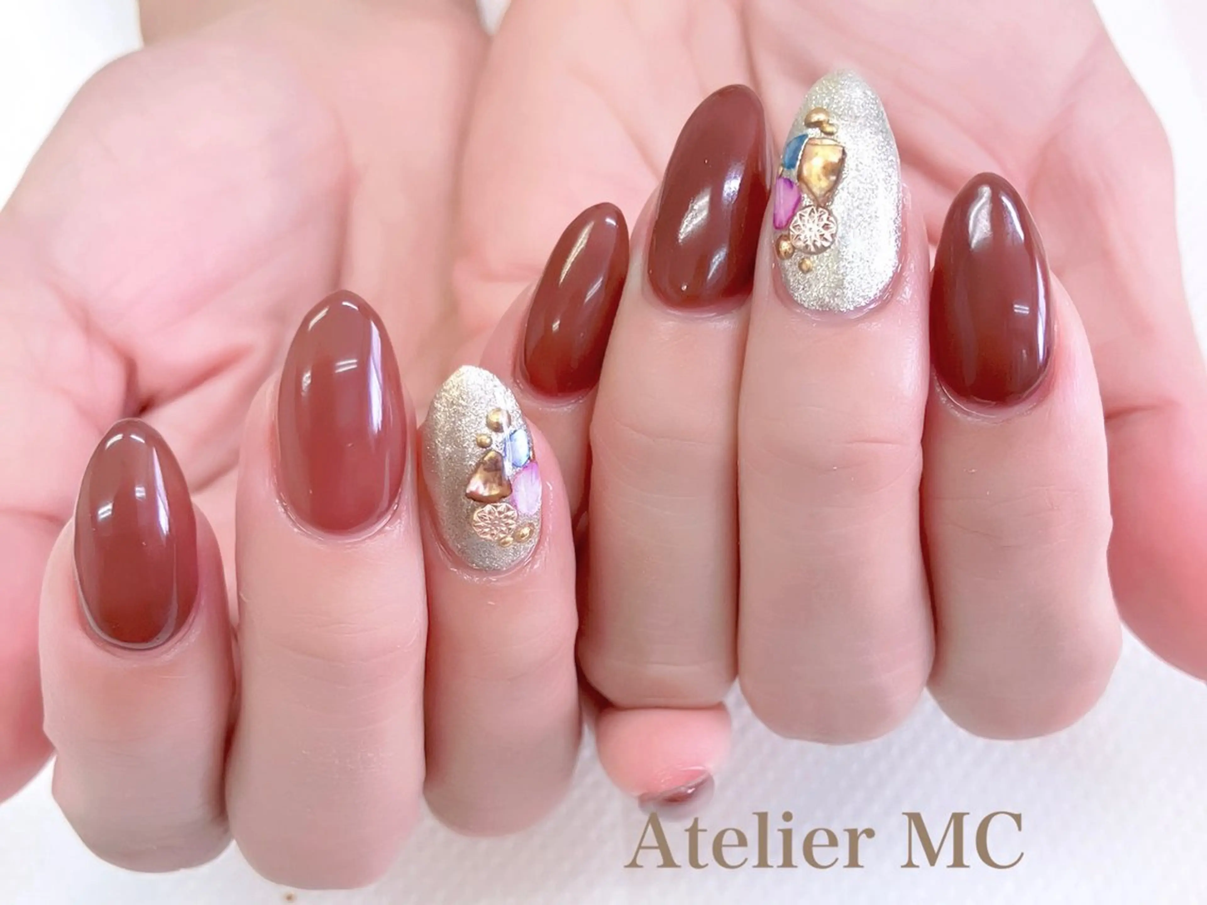 ネイル ハンドネイル アトリエ エムシー 【新富町・東銀座】のネイルデザイン