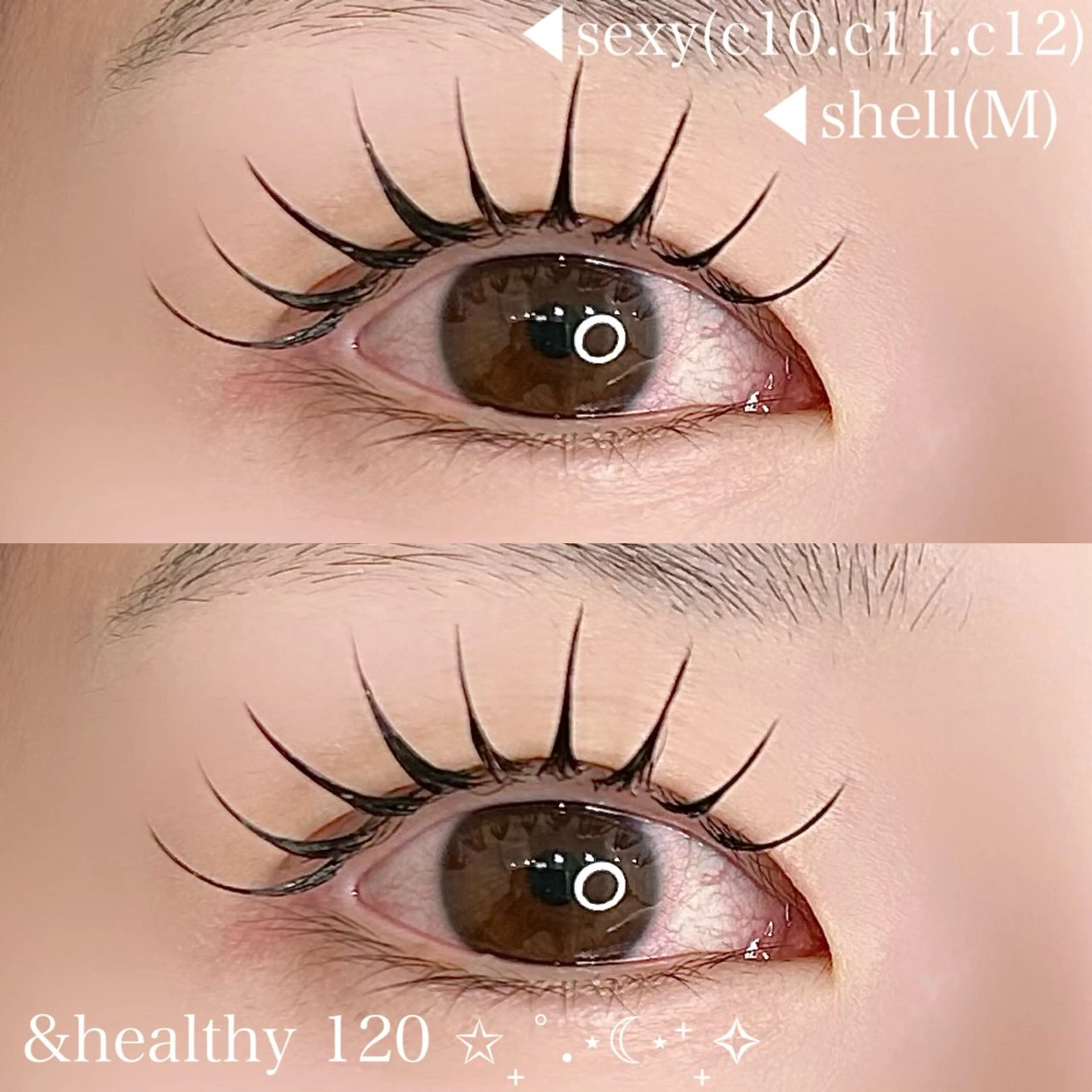 マツエク・マツパ マツパ Shiono Hinataのマツエク・マツパデザイン