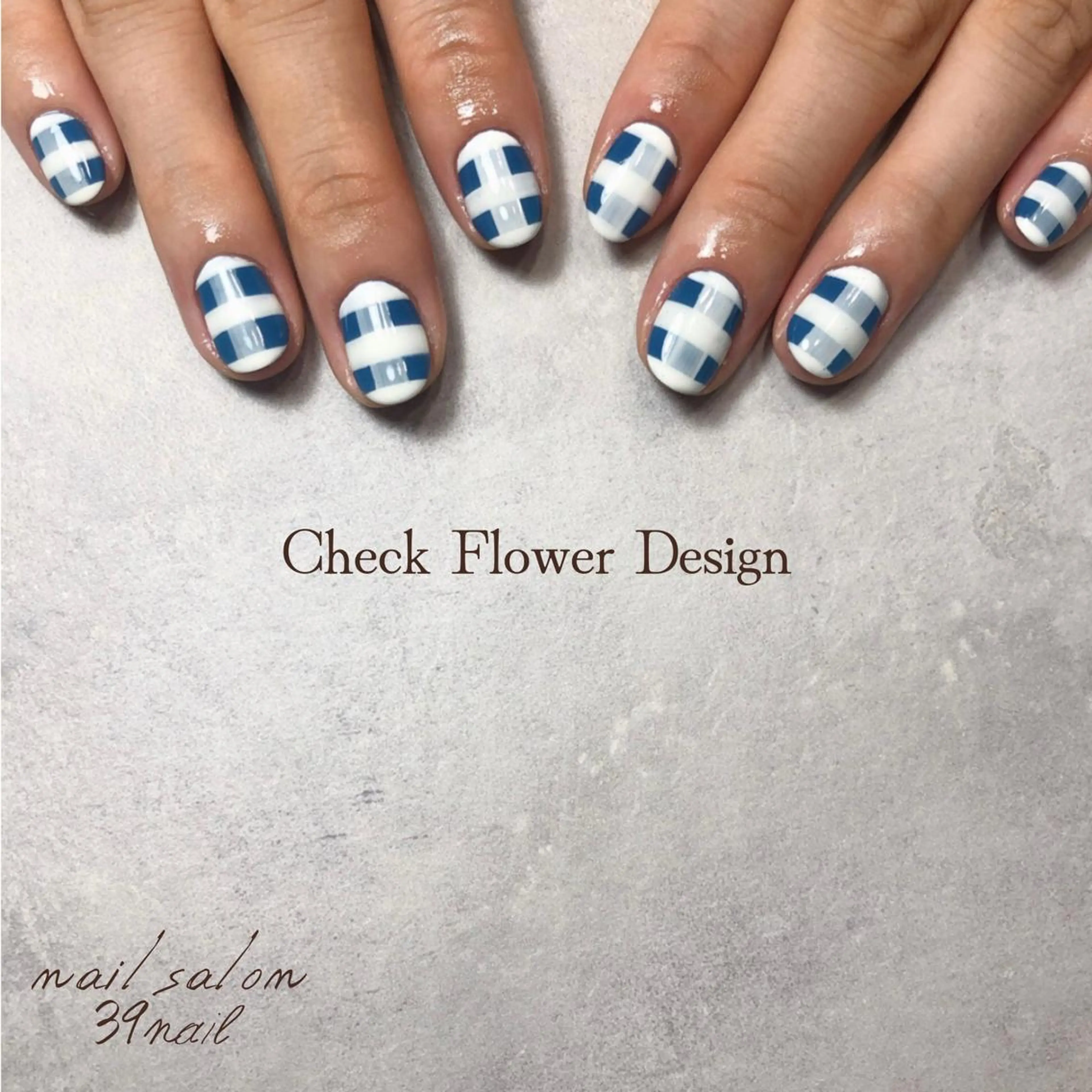 ミディアム ネイル ハンドネイル 京橋 【39nail】のネイルデザイン